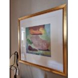 Framed Exhibition Poster Experience The Captivating Allure Of Framed Abstract Modern Art