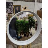 Harvey Round Mirror White Crafted From High Quality Materials This Stunning Mirror Is Finished