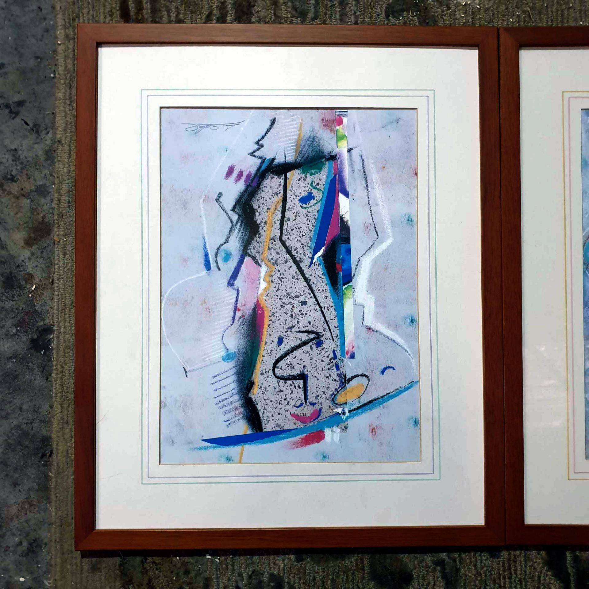 2 x Contemporary Prints After Alfred Gockel Glazed And Framed 43 x 53cm - Image 2 of 3