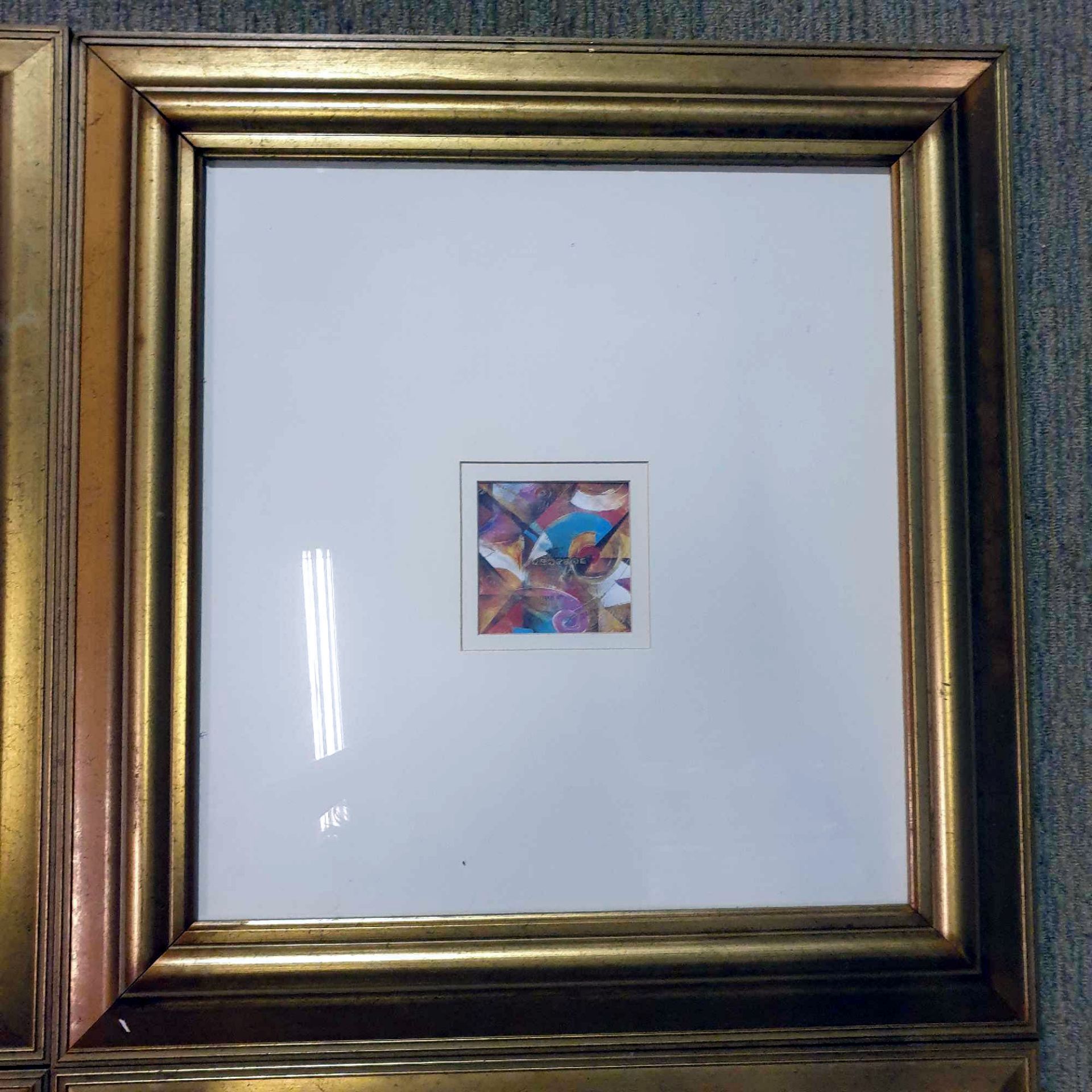 4 x Contemporary Framed And Glazed Prints 58 x 62cm - Bild 3 aus 5