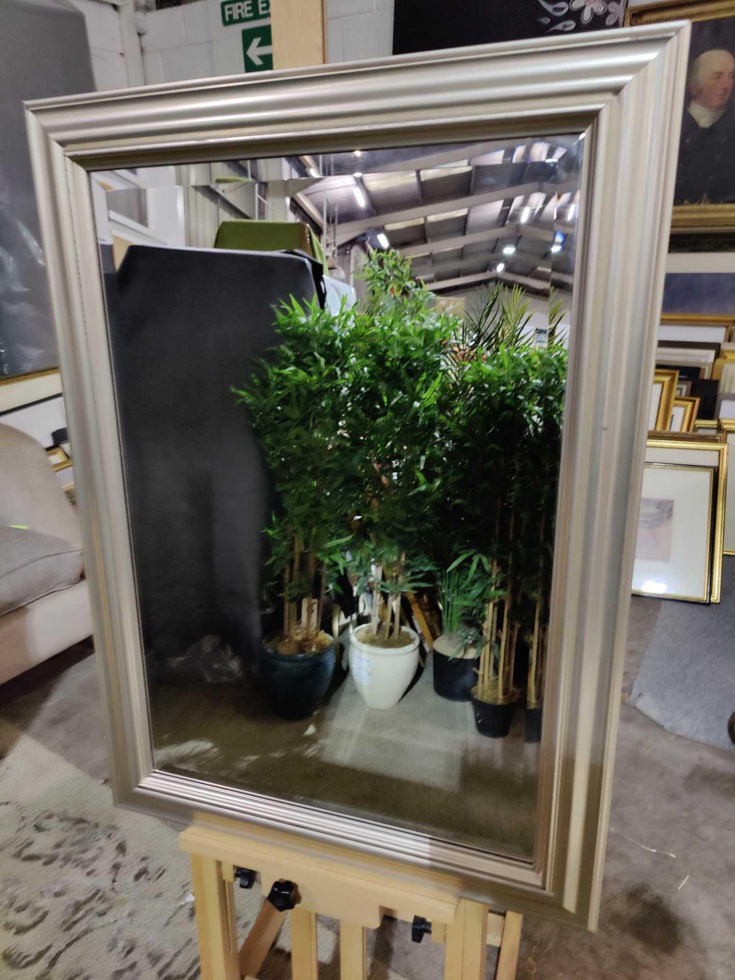 Hendrix Mirror Champagne This Stunning Mirror With A Beautiful Champagne Finish Is Perfect For - Image 2 of 3