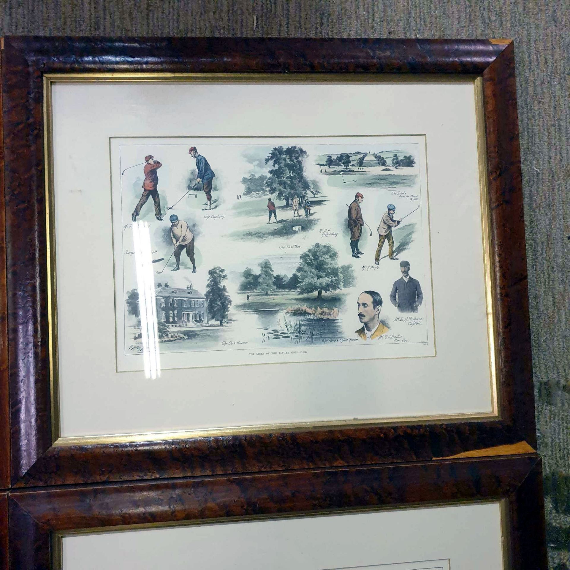 4 x Sporting Themed Framed And Glazed Prints 49 x 58cm - Image 4 of 6