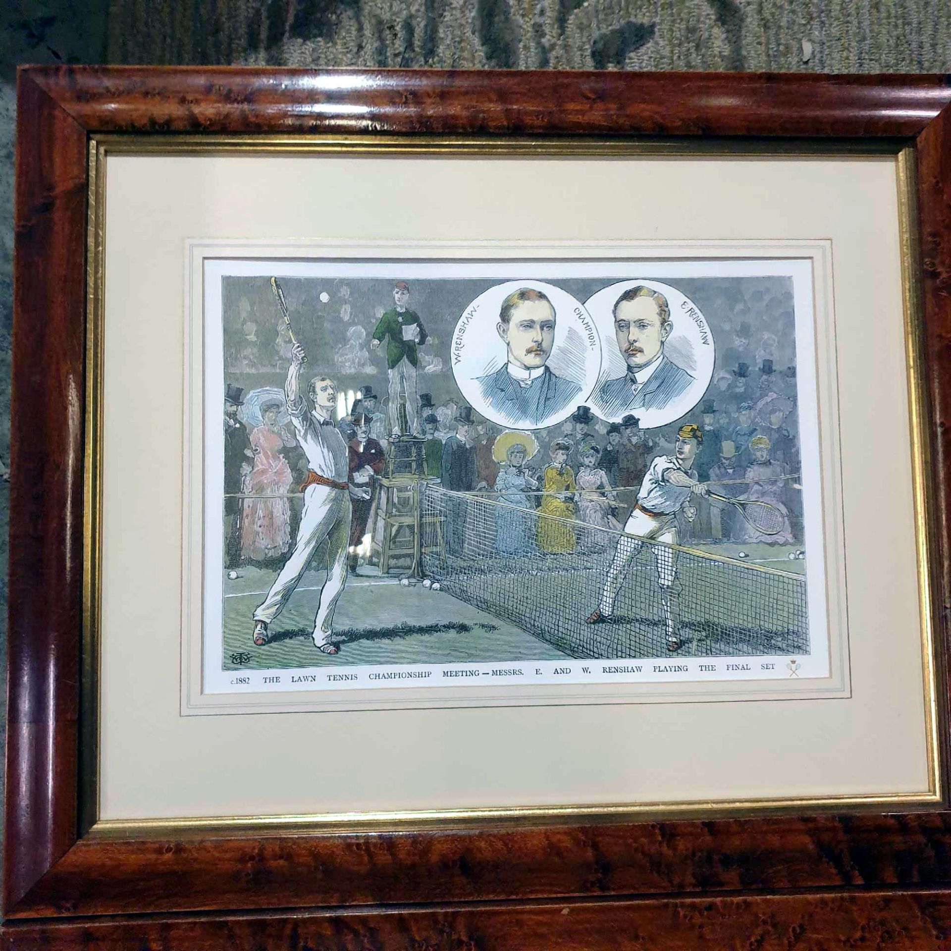 4 x Sporting Themed Framed And Glazed Prints 49 x 58cm - Image 2 of 6