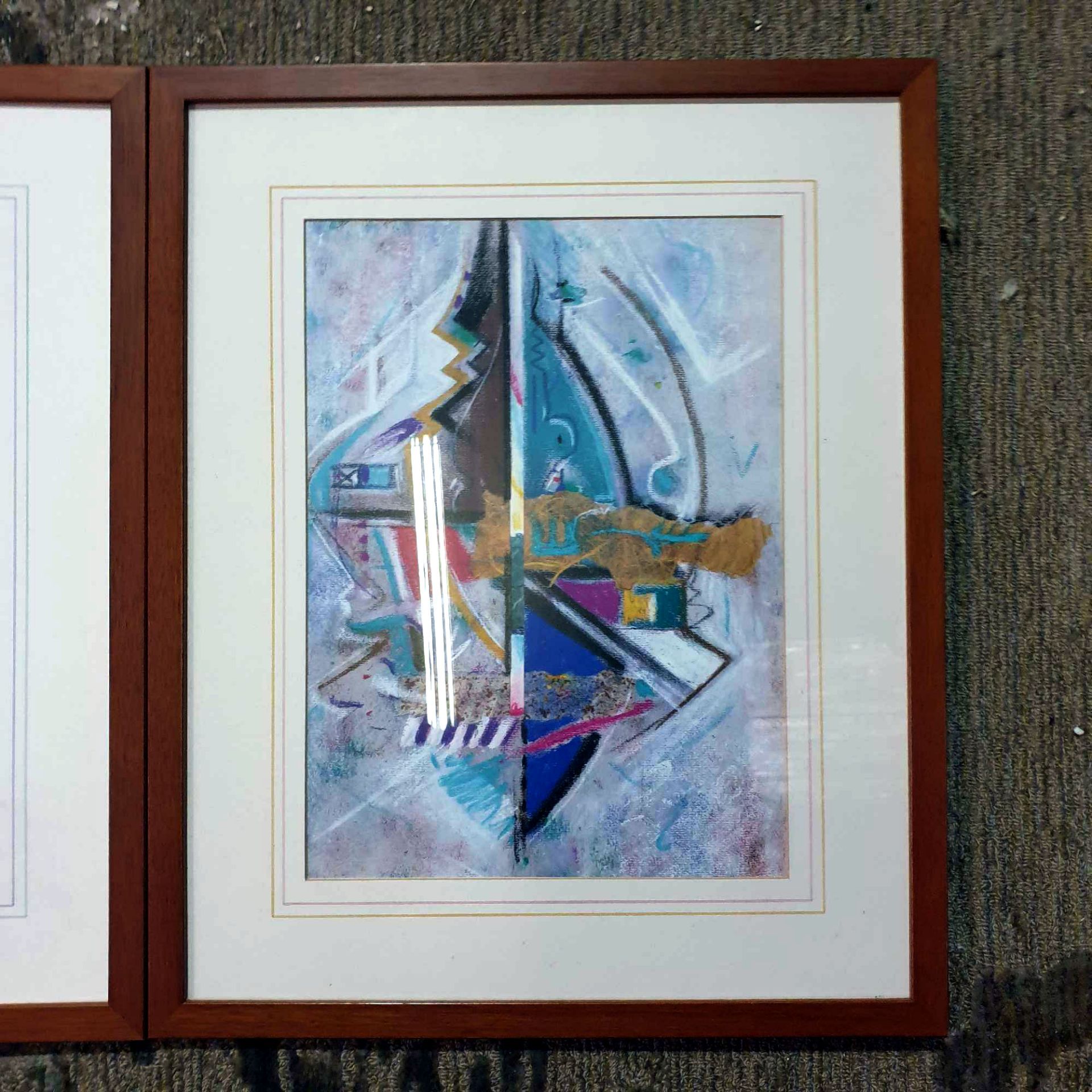 2 x Contemporary Prints After Alfred Gockel Glazed And Framed 43 x 53cm - Image 3 of 3