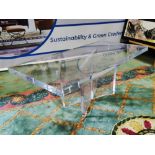 Acrylic Coffee Table 120 xx 60 x 48cm