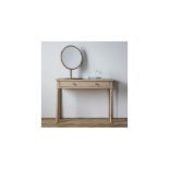 Wycombe Dressing Table With Drawer Made From A Combination Of The Finest Solid Oak And Veneers