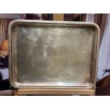 Ercuis France Silver Plated Tray 44 x 34cm