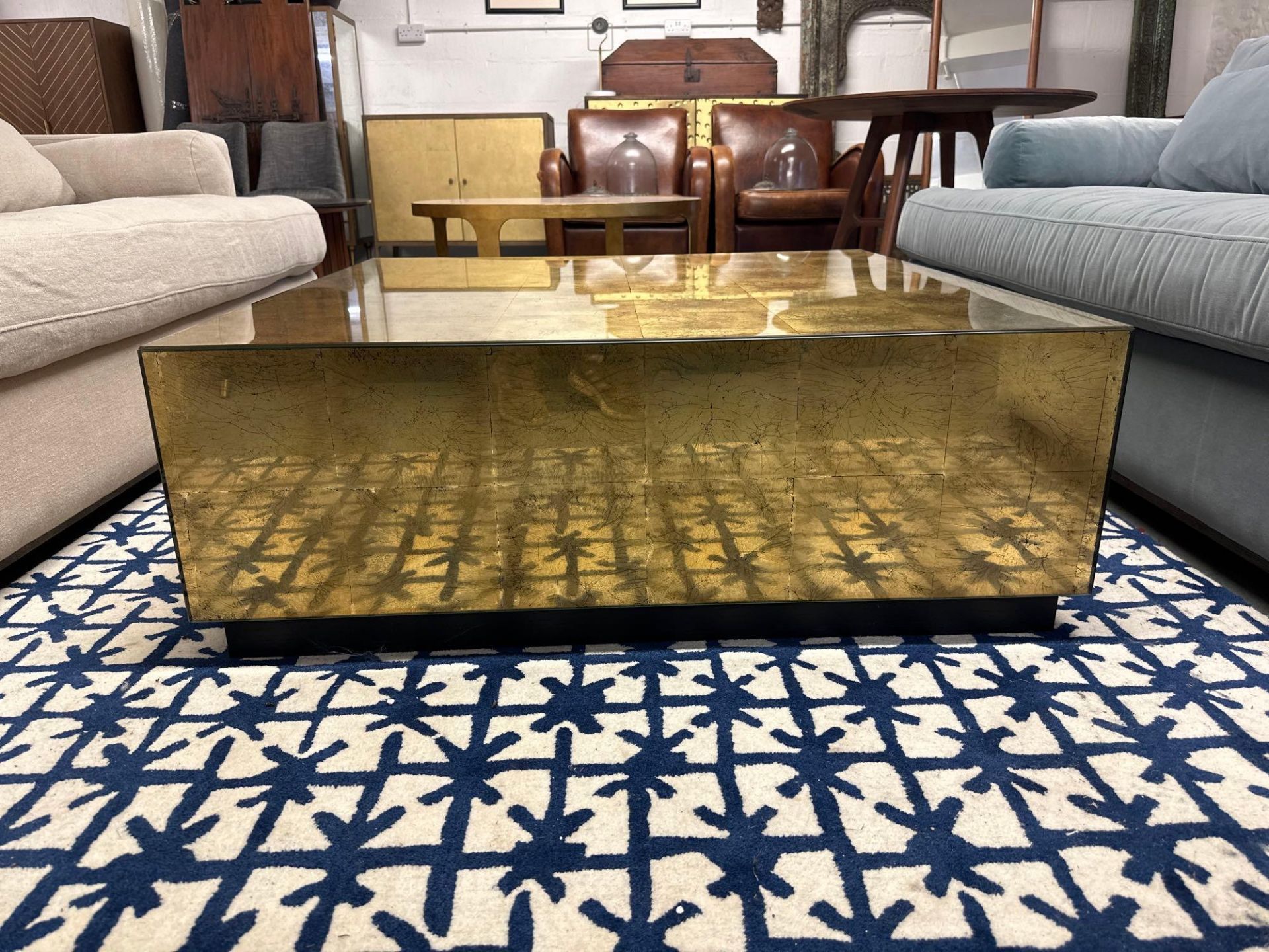 Gatsby Cocktail Table is a modern, chic, and undeniably glamorous table with a simple cube - Image 3 of 5