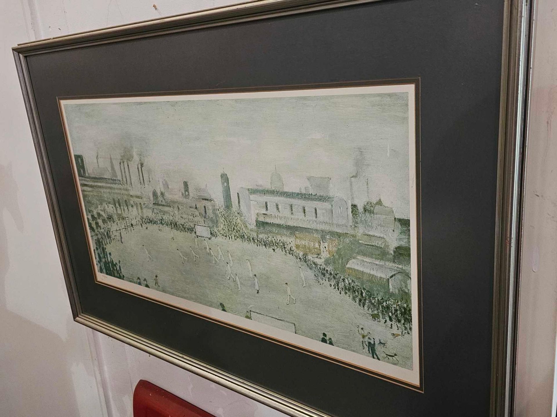 Limited Edition framed print The Cricket Match after  Laurence Stephen Lowry, R.A. (1887-1976) - Image 2 of 5