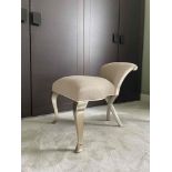 Christopher Guy Givenchy boudoir chair upholstered in Ascari Pearl Elegance is exemplified in this