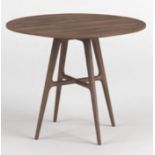 Asher Circular Dining Table A contemporary design with a traditional touch, the Asher Black American
