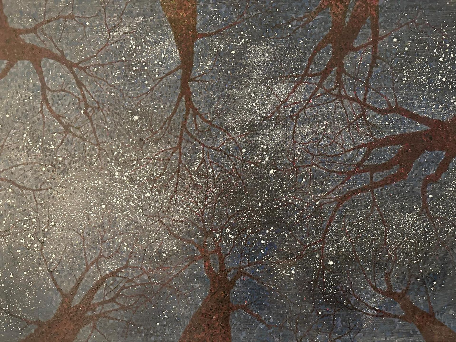 Oil Painting Night Sky By Ken Walch, A British Artist Born In 1927, Created The Captivating Night - Image 5 of 6