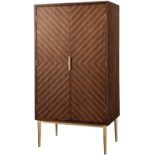 Melrose Cocktail Cabinet The Melrose is a mid-century inspired 2 door cabinet offering clean lines