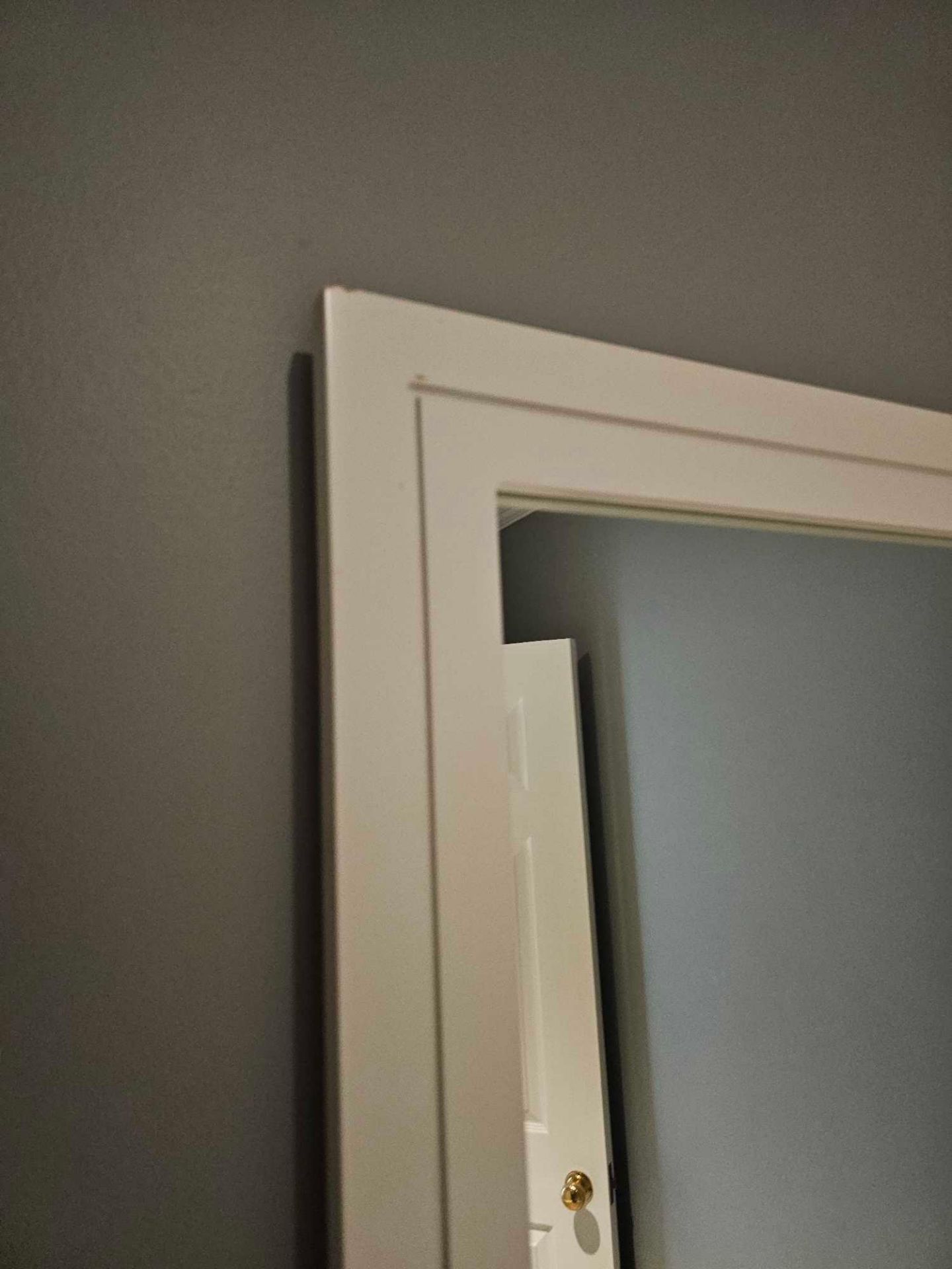 Full Height Dress Mirror A Bright White Gloss Finish On A Clean, Contemporary, Classic Design, - Image 2 of 2