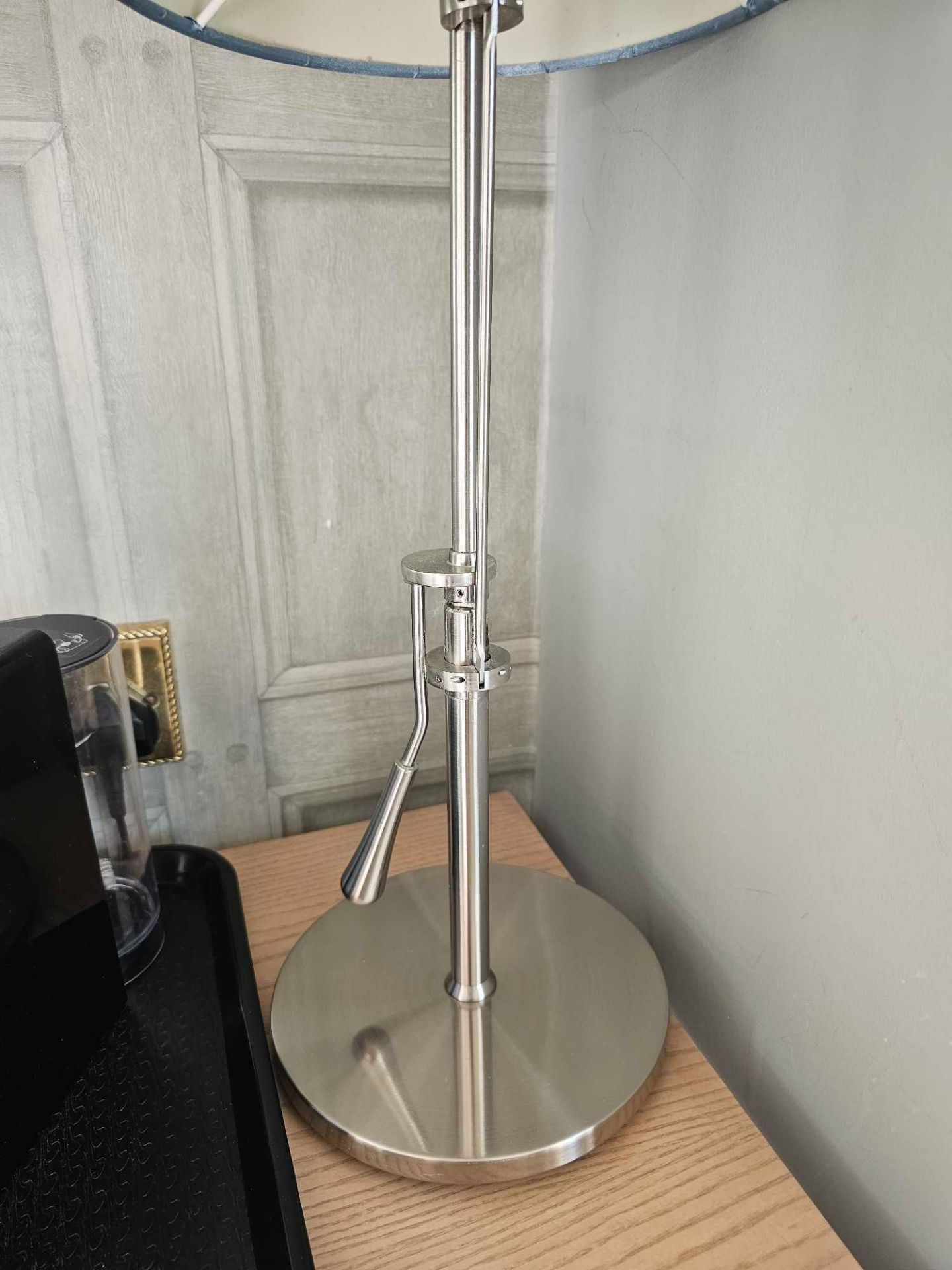 Chelsom Angle AL/52/DL/BN Table Lamp In Polished Chrome Arm Can Be Adjusted Vertically With The - Image 2 of 3