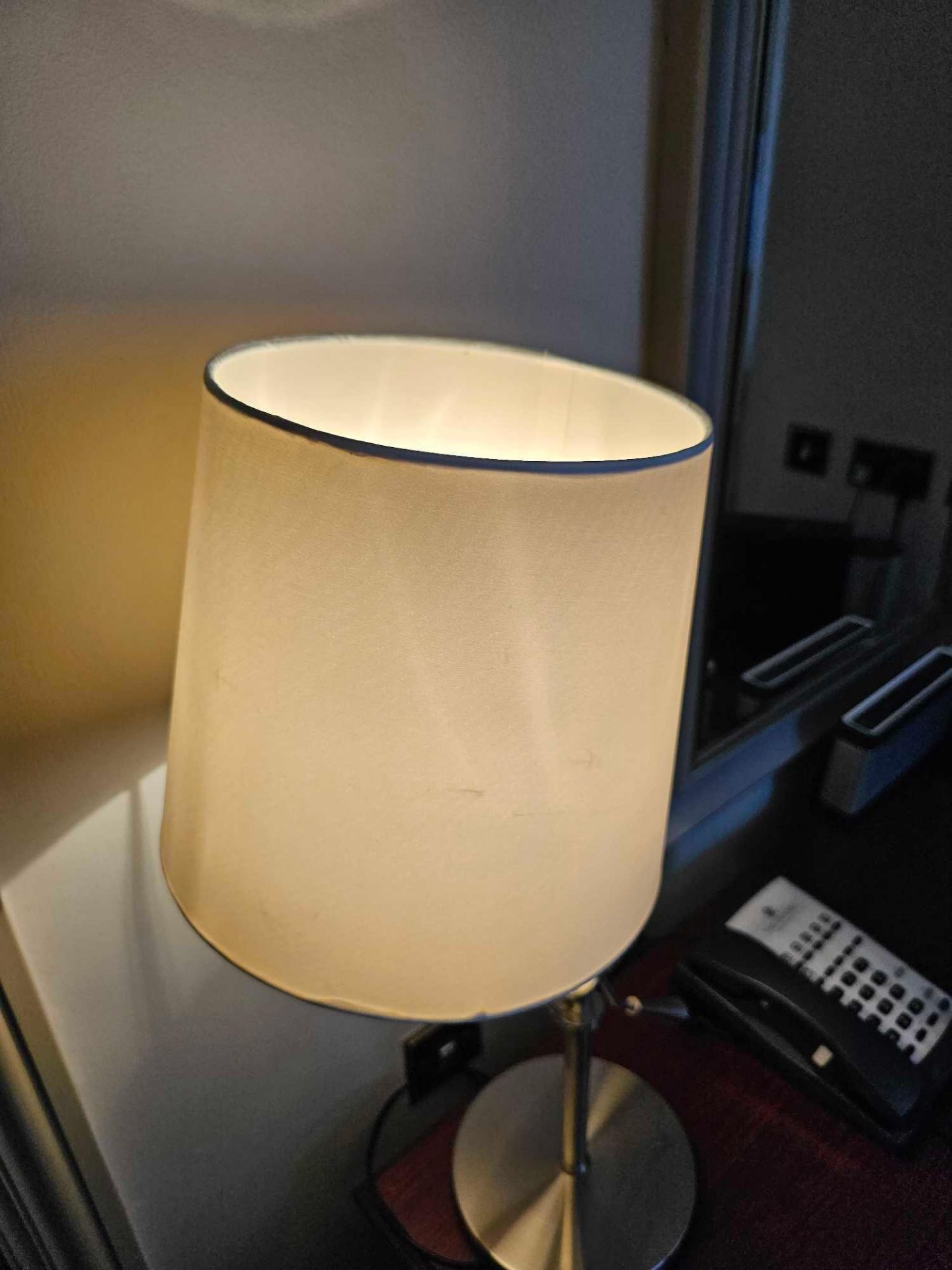 Chelsom Angle AL/52/DL/BN Table Lamp In Polished Chrome Arm Can Be Adjusted Vertically With The - Image 3 of 3
