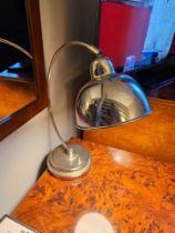 Heathfield & Co Oslo Polished Nickel Lamp (Loc: Room 112)