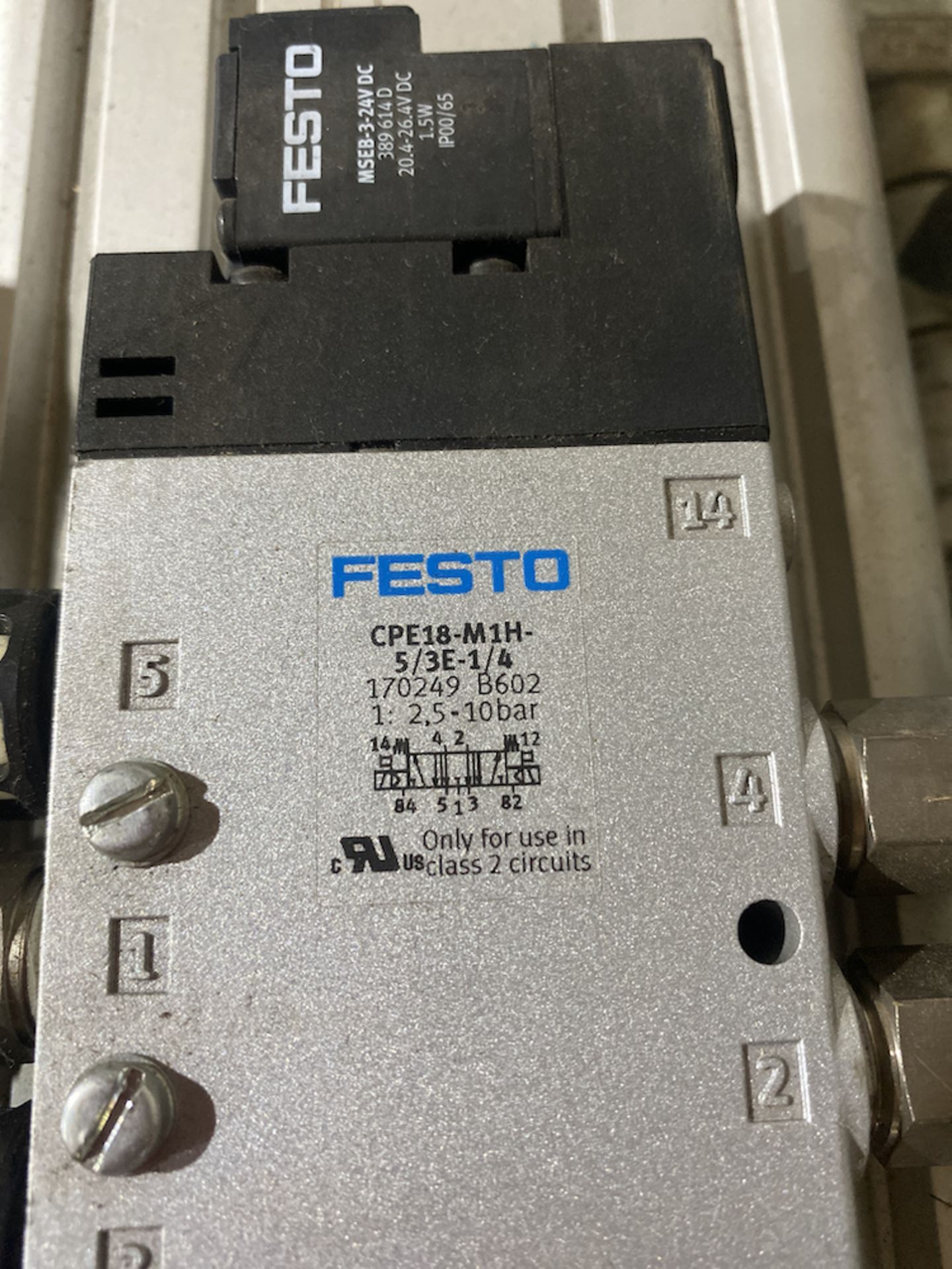 FESTO DNC-100-160-PPV-A PNEUMATIC CYLINDER - Image 5 of 5