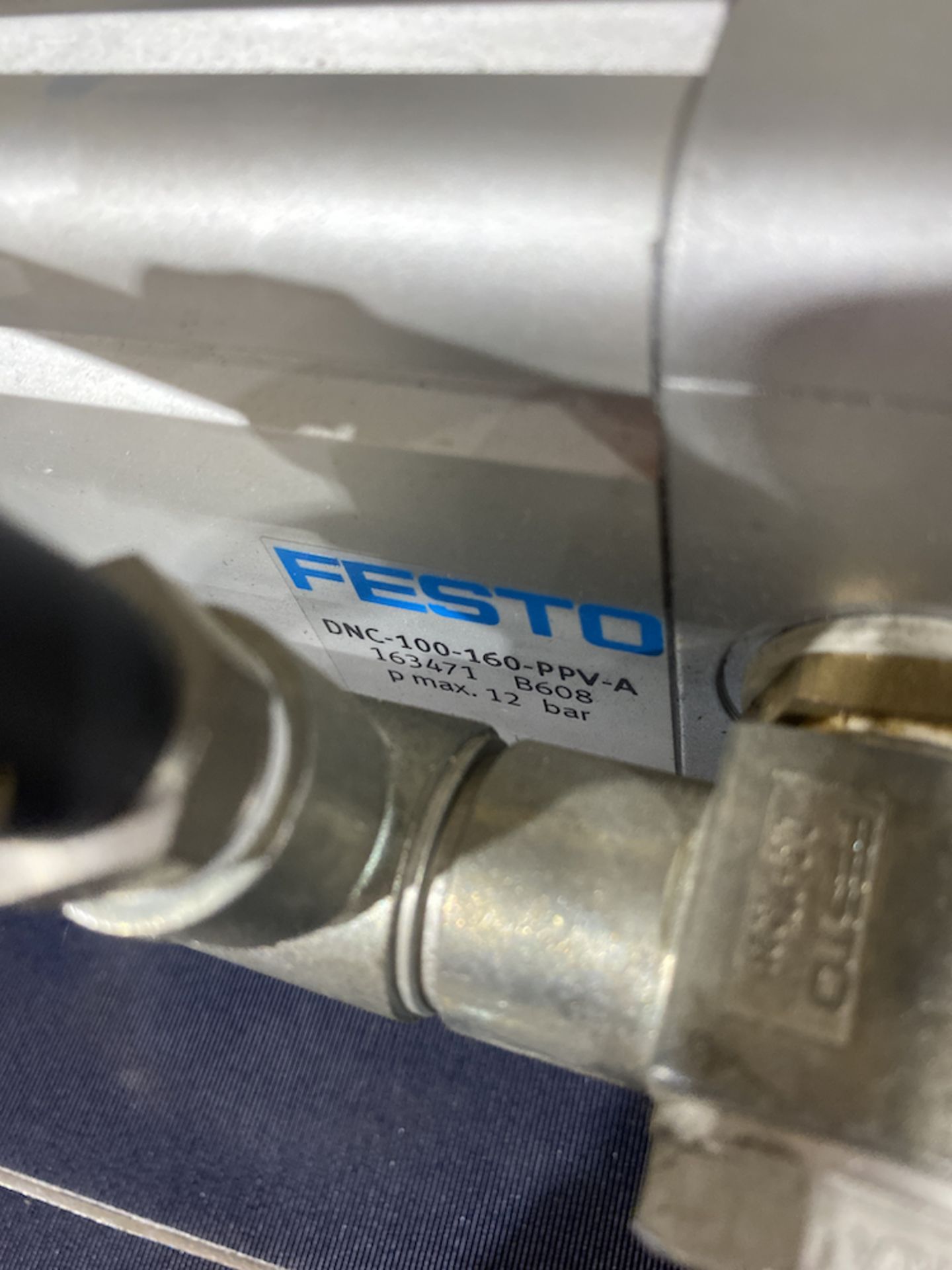 FESTO DNC-100-160-PPV-A PNEUMATIC CYLINDER - Image 2 of 5