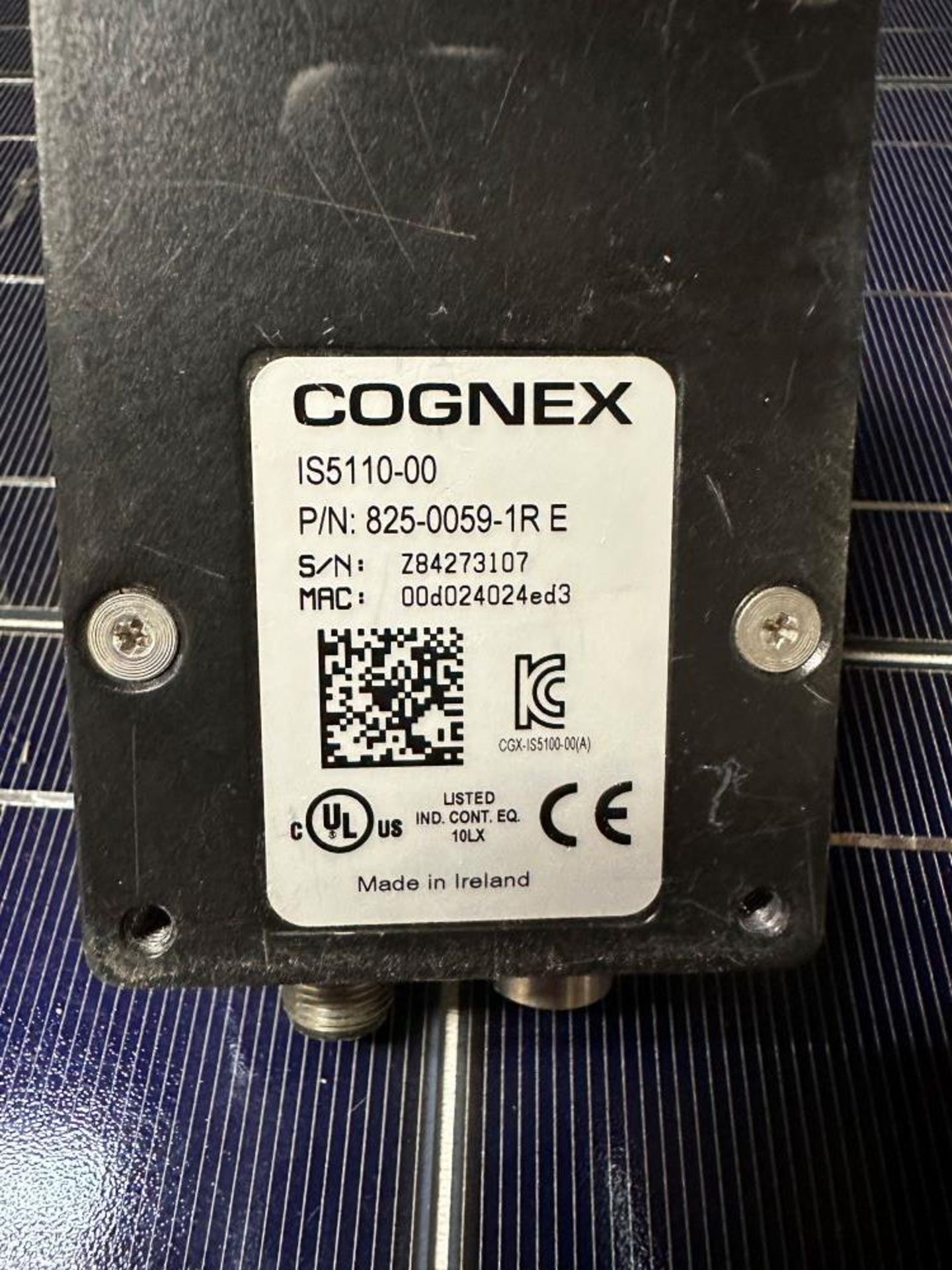 COGNEX IS5110-00 IN-SIGHT VISION INDUSTRIAL CAMERA - Image 4 of 5