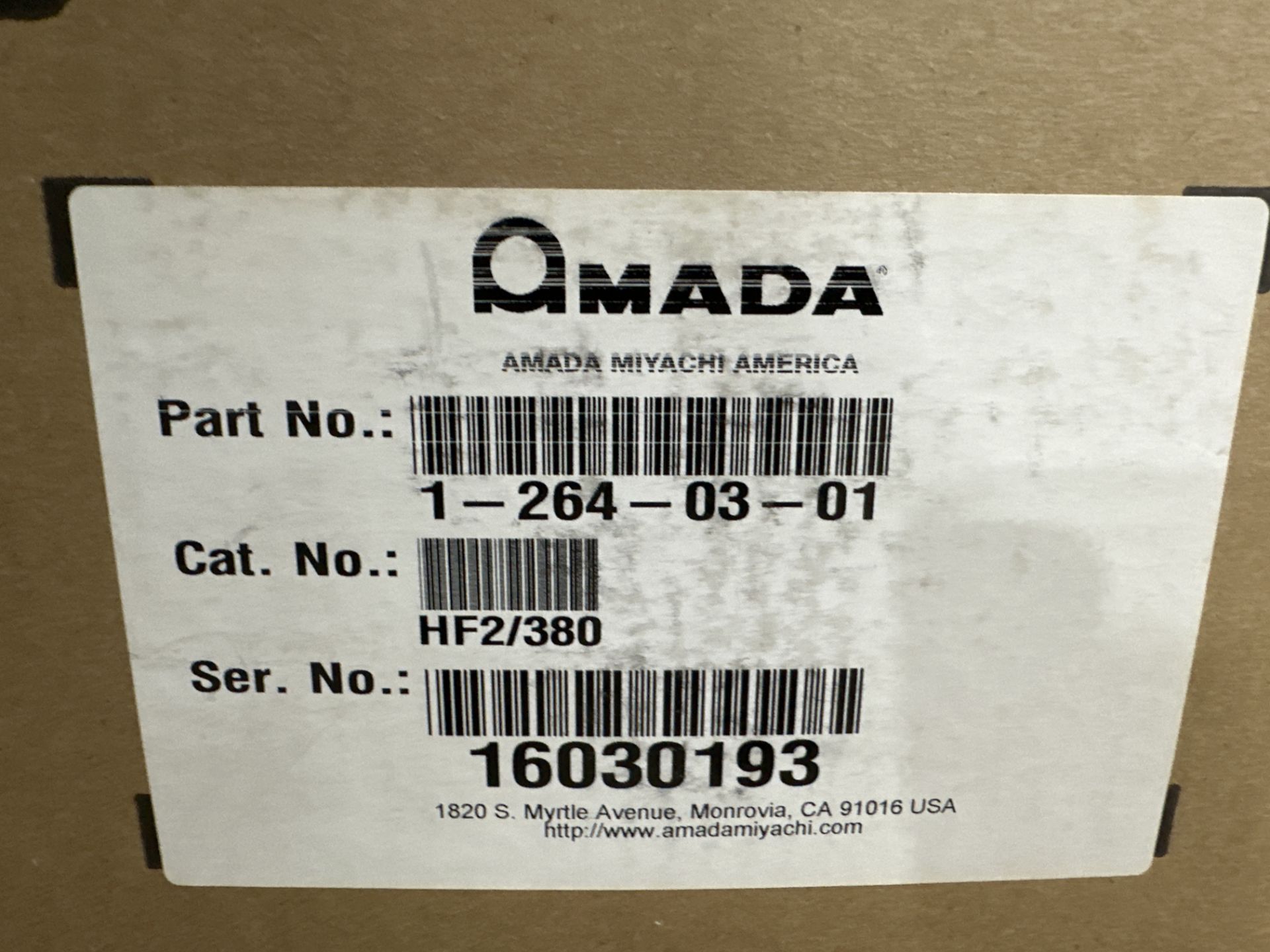 NEW IN BOX - AMADA MIYACHI HF2/380 HIGH FREQUENCY INVERTER WELDING CONTROL - Image 9 of 9