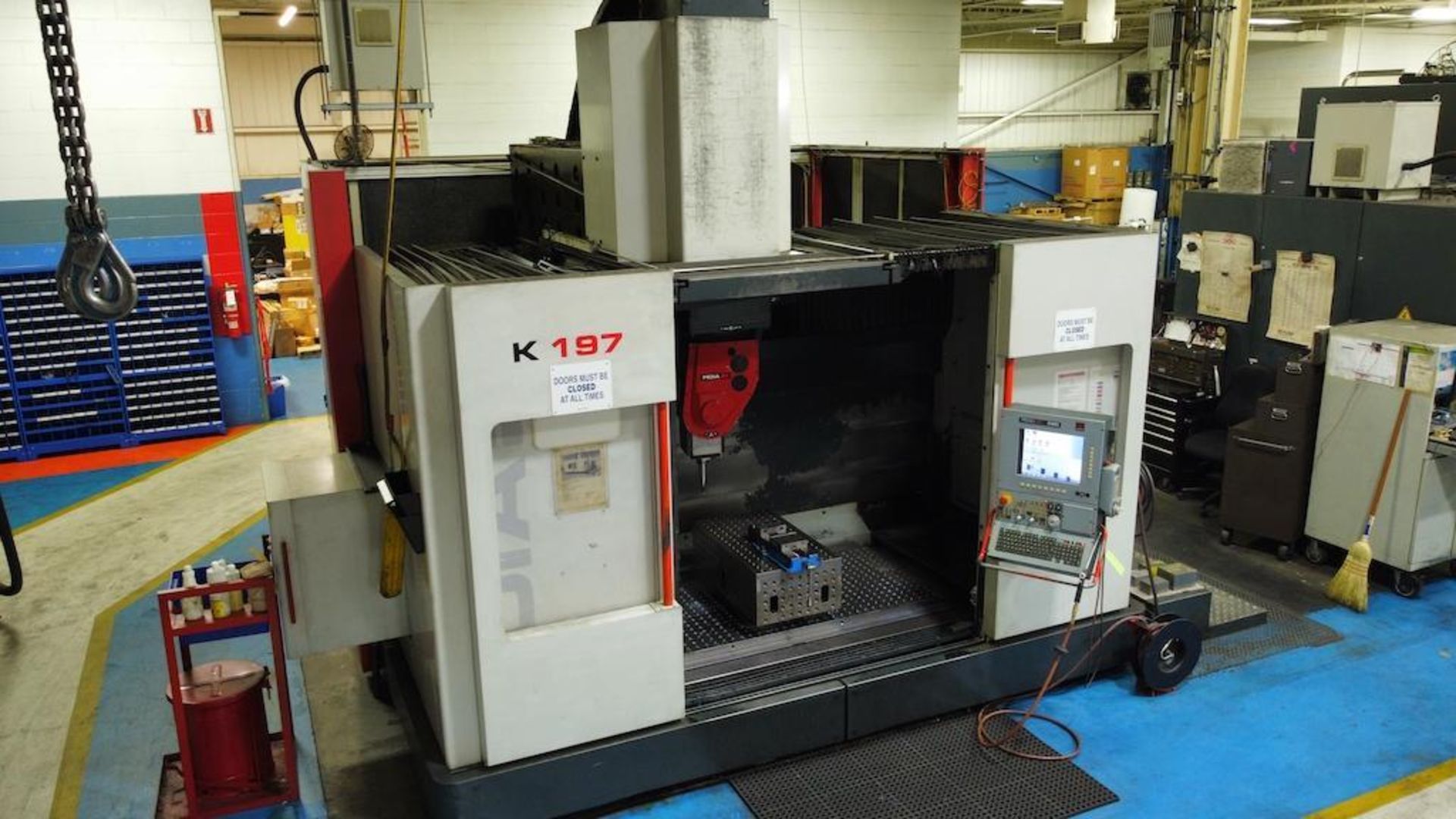 Fidia K197/BHS 5-Axis High Speed CNC Vertical Machining Center, Fidia C20 CNC Control, 2-Axis Contou - Image 18 of 18