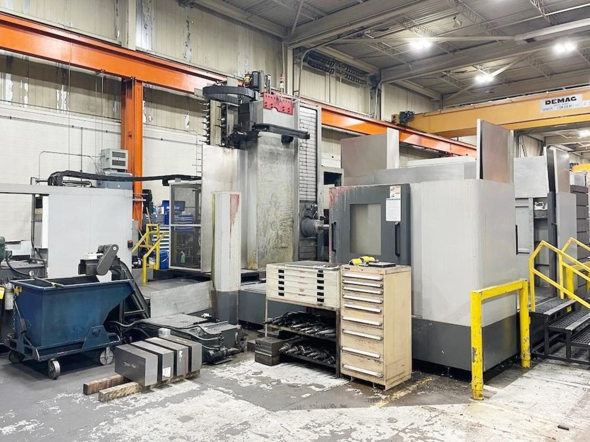 Awea BL4024S CNC Table Type Horizontal Boring Mill, Fanuc 18i-MB CNC, 4.7" Spindle Diameter, Travels