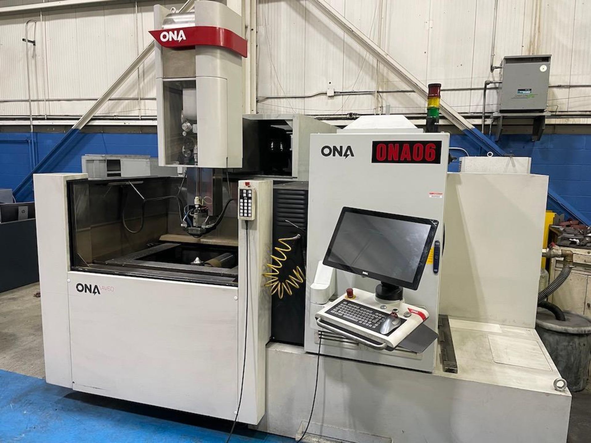 ONA AV-60 CNC Wire EDM, 51.2" x 40.9" x 19.7" Max. Work Dimensions, Travels X-31.5" Y-23.6", Z-19.7" - Image 2 of 10