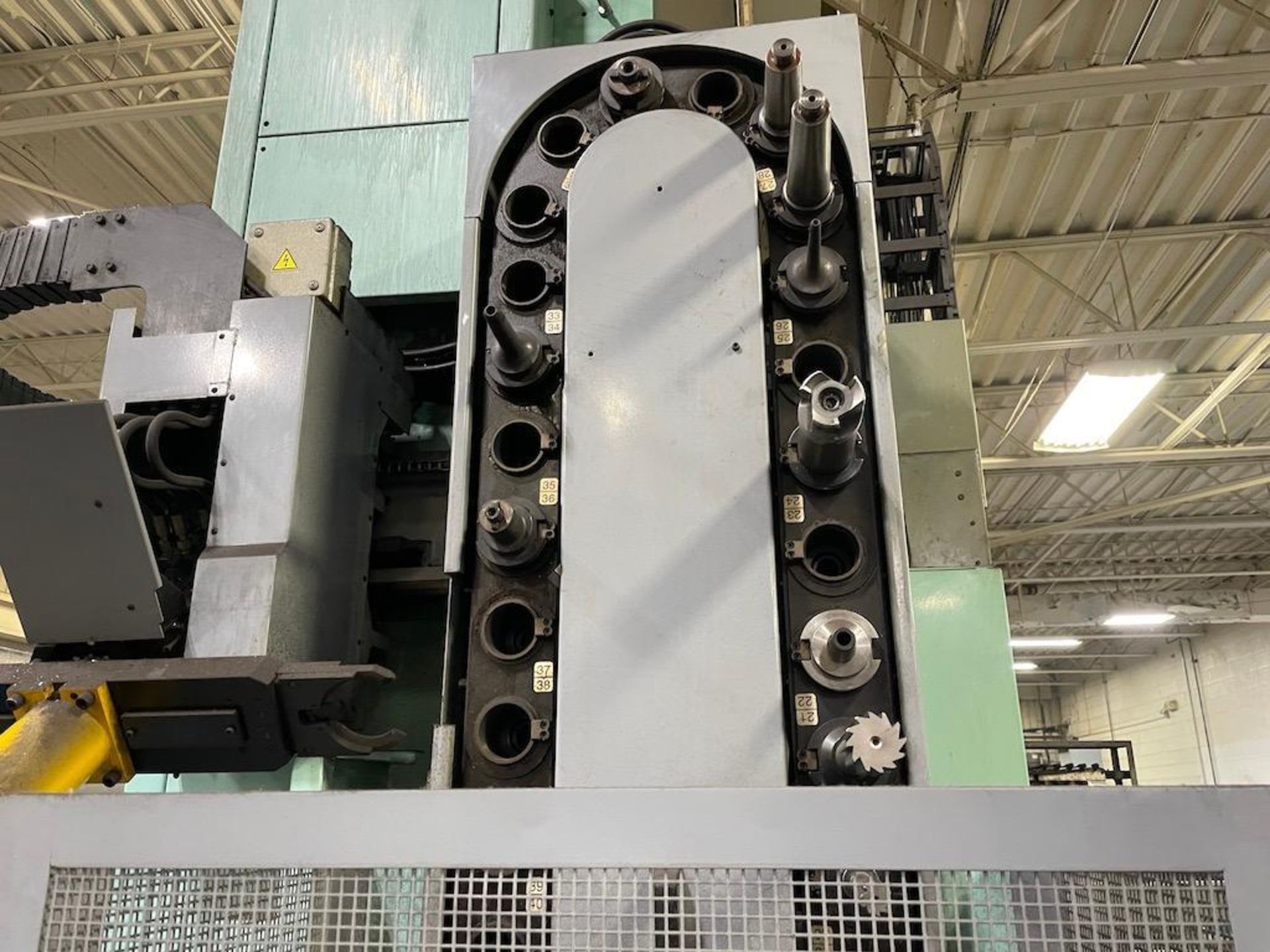 FPT Sirio-M Ram Type Travelling Column CNC Horizontal Boring Mill, Heidenhain 426 CNC Control, 40 AT - Image 10 of 20