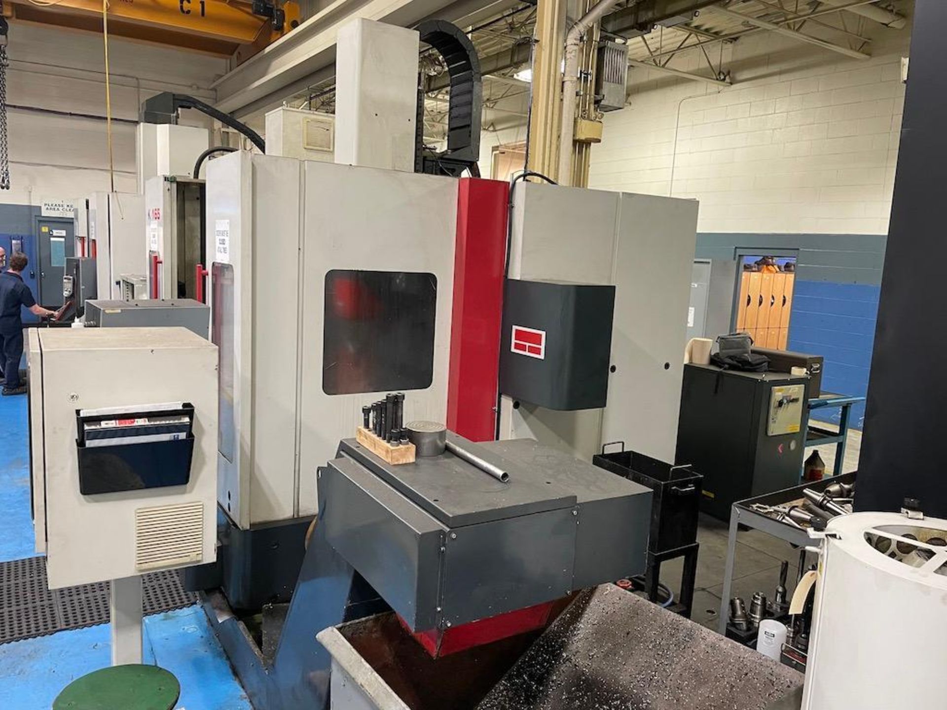 Fidia K165/BHS 3 + 2 High Speed CNC Vertical Machining Center, Fidia C20 CNC Control, Travels X-39.3 - Image 11 of 17