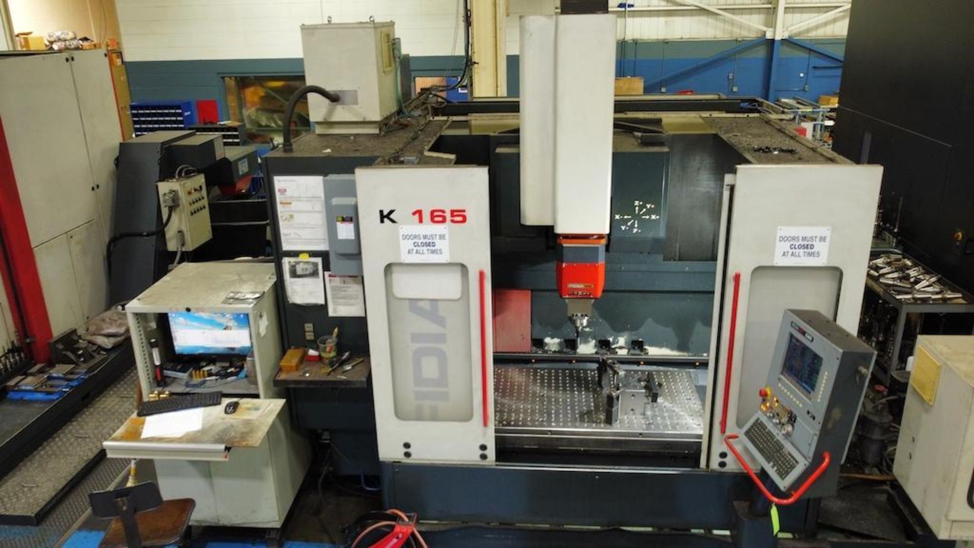 Fidia K165/BHS 3 + 2 High Speed CNC Vertical Machining Center, Fidia C20 CNC Control, Travels X-39.3 - Image 17 of 17