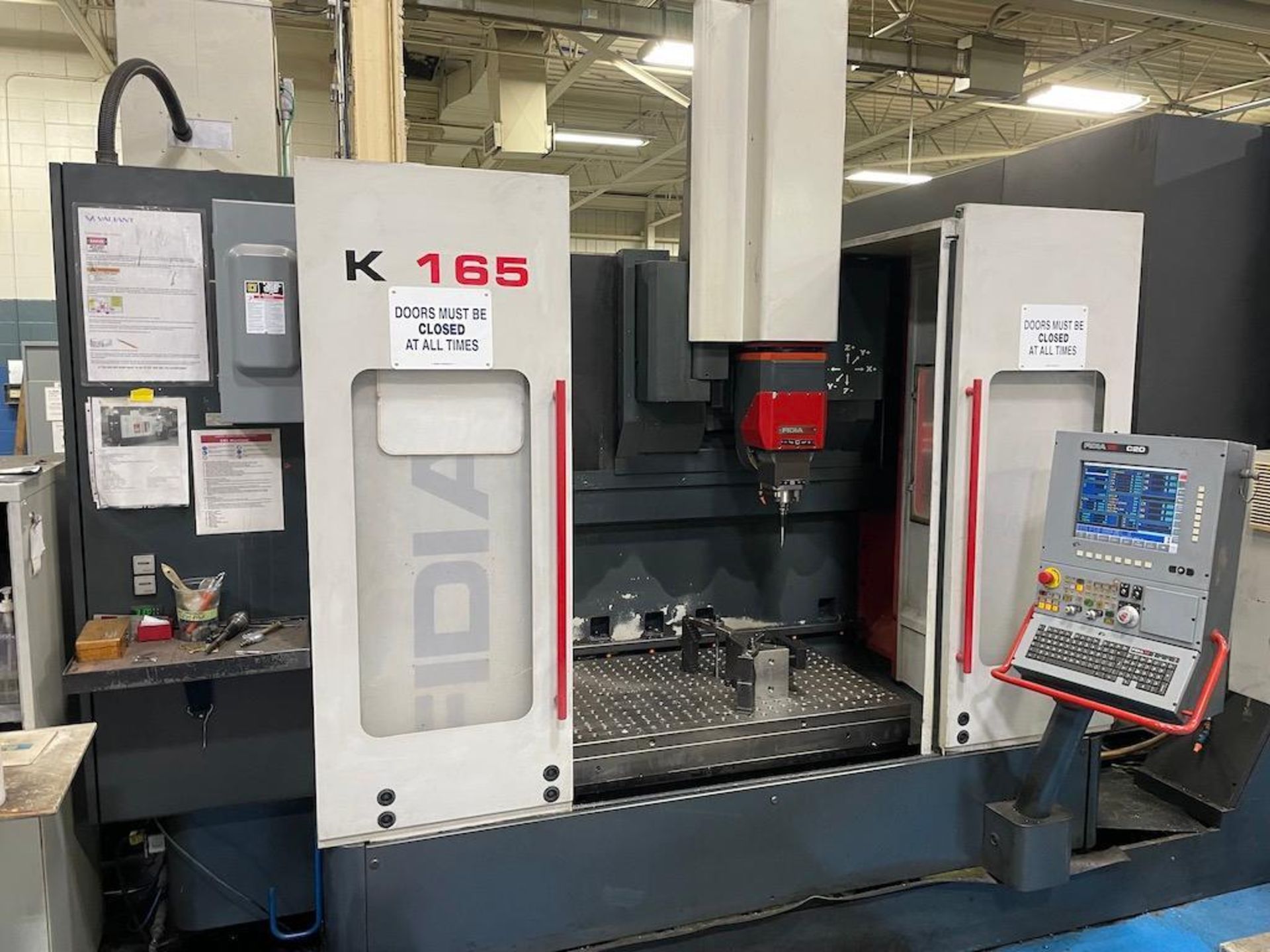 Fidia K165/BHS 3 + 2 High Speed CNC Vertical Machining Center, Fidia C20 CNC Control, Travels X-39.3 - Image 2 of 17