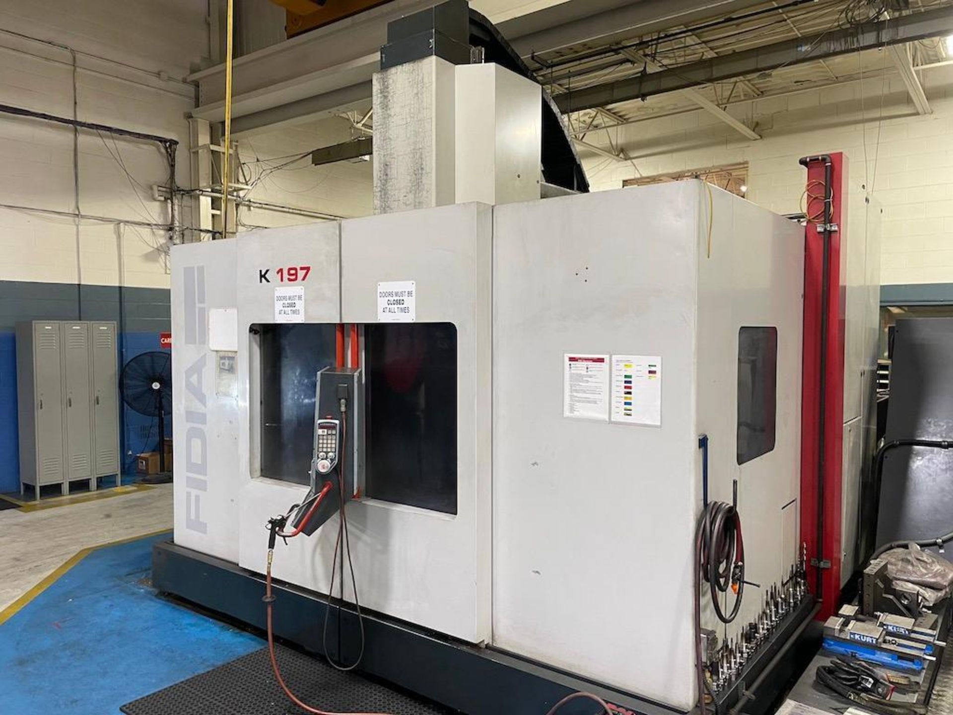 Fidia K197/BHS 5-Axis High Speed CNC Vertical Machining Center, Fidia C20 CNC Control, 2-Axis Contou - Image 2 of 18