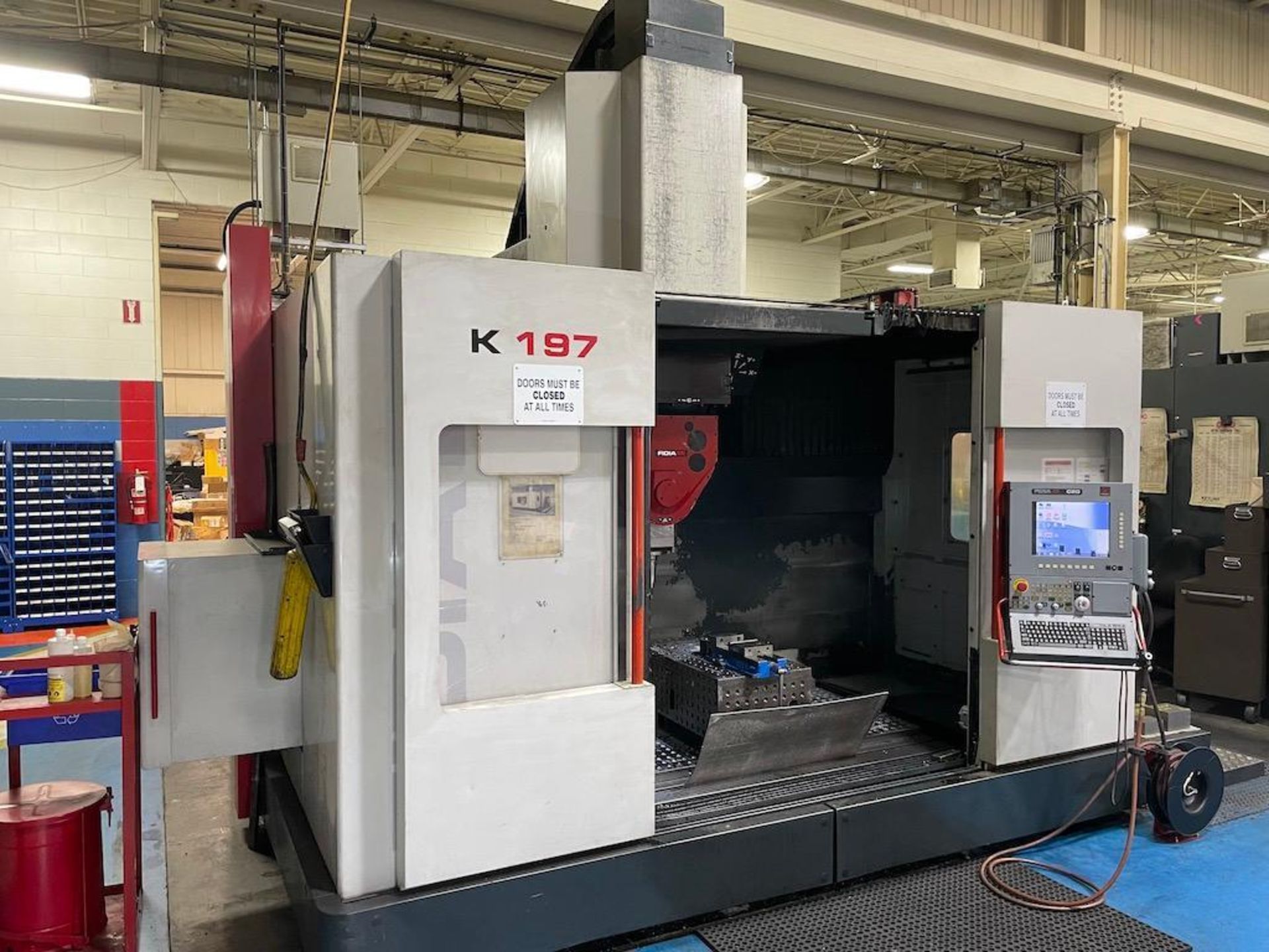 Fidia K197/BHS 5-Axis High Speed CNC Vertical Machining Center, Fidia C20 CNC Control, 2-Axis Contou - Image 14 of 18