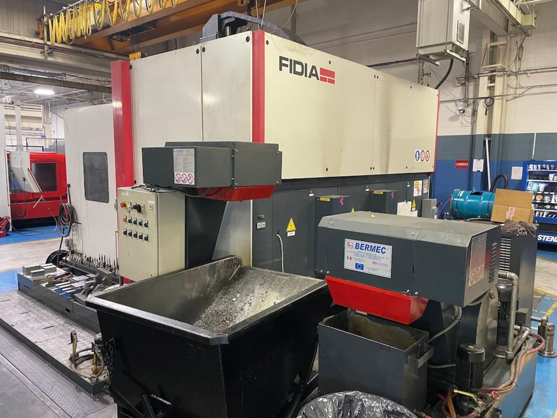 Fidia K197/BHS 5-Axis High Speed CNC Vertical Machining Center, Fidia C20 CNC Control, 2-Axis Contou - Image 12 of 18