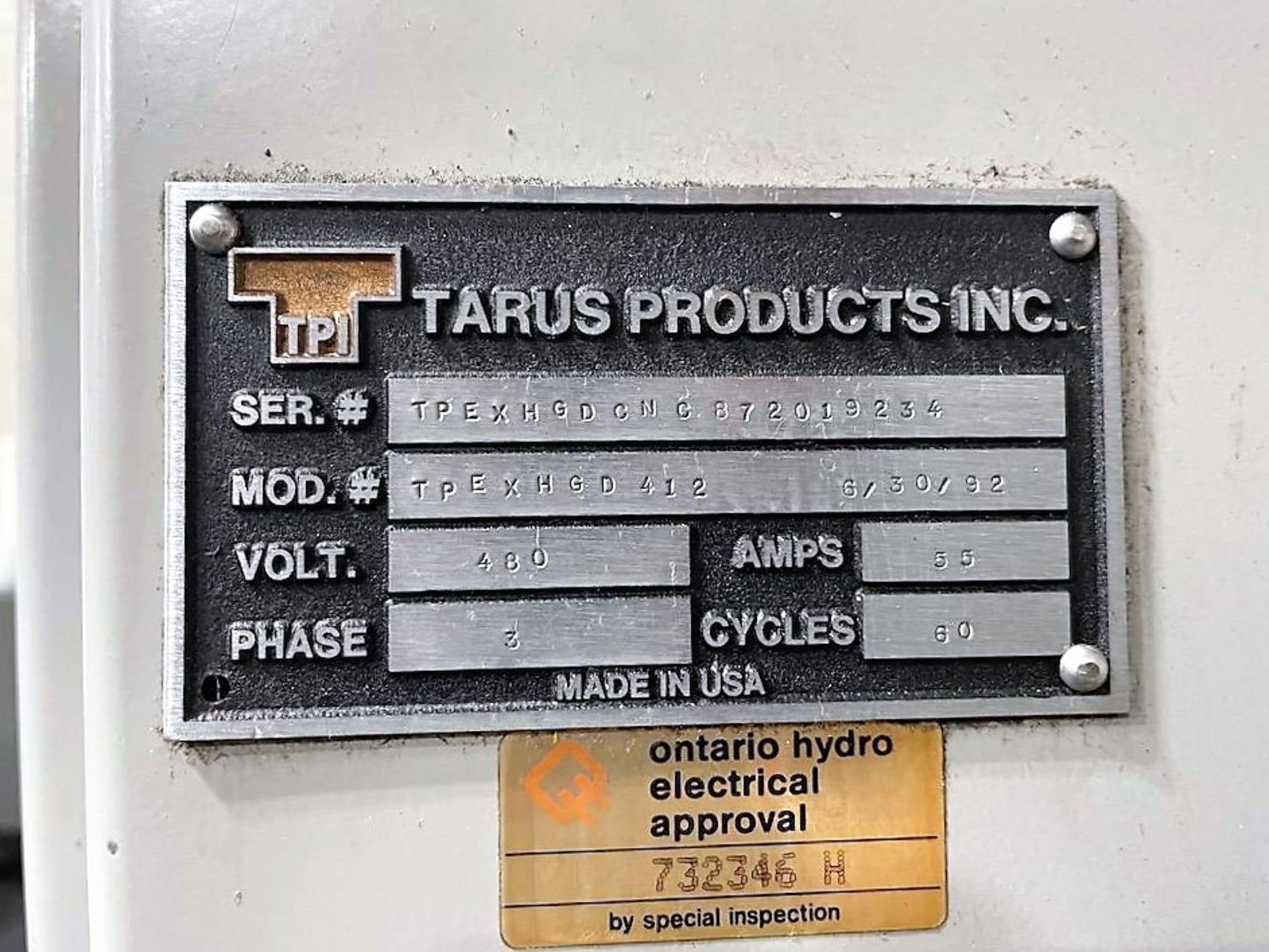 Tarus Model TPE-XHGD-412 CNC Gun Drill, Heidenhain 530i CNC Control (Retrofit 2014), 146" x 60" Tabl - Image 17 of 17