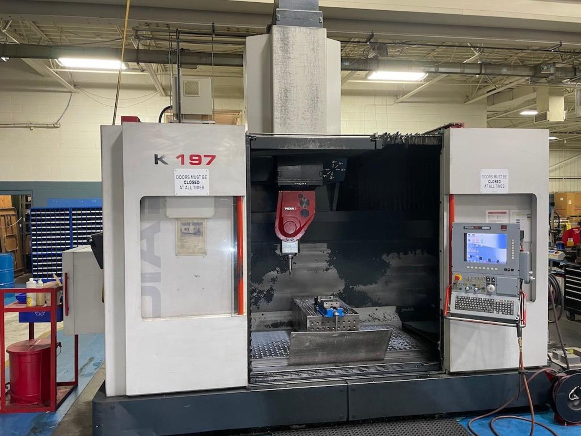 Fidia K197/BHS 5-Axis High Speed CNC Vertical Machining Center, Fidia C20 CNC Control, 2-Axis Contou - Image 15 of 18