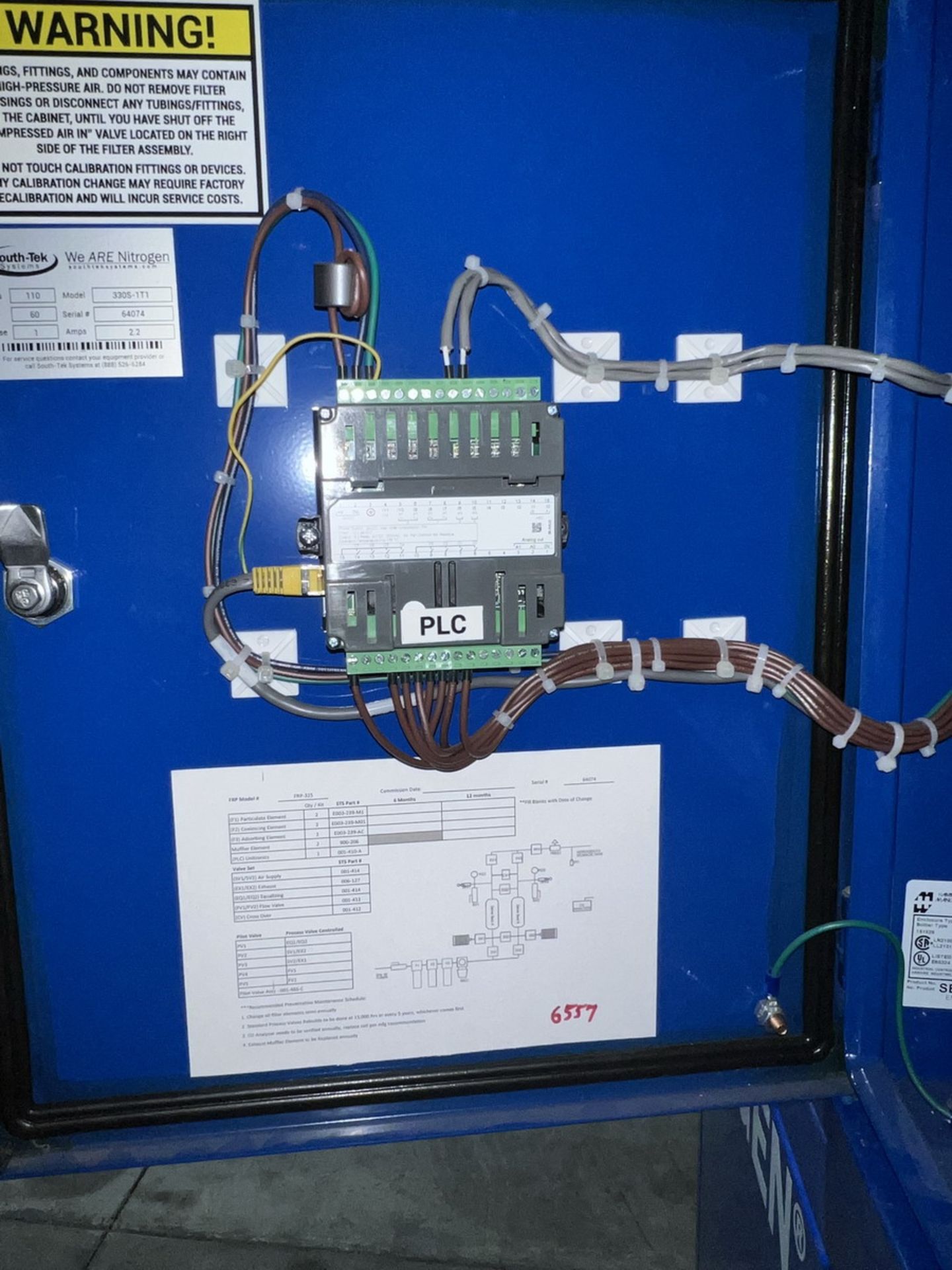 South-Tek Systems 330S-1T1 Nitrogen Generator - Image 8 of 12