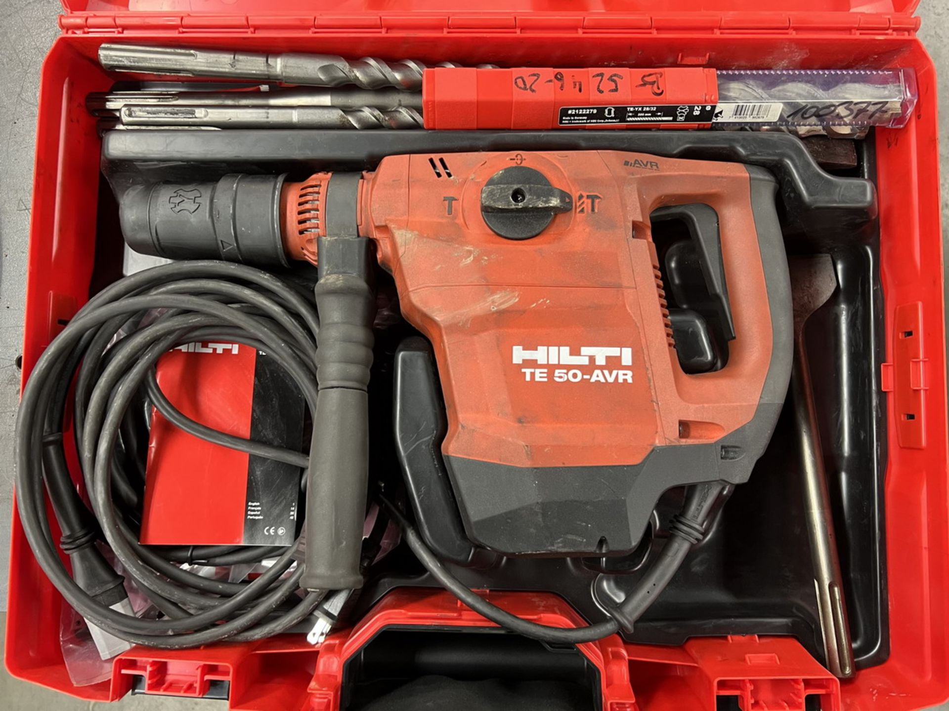 Hilti TE 50-AVR Electric Rotary Hammer Drill - Image 3 of 5