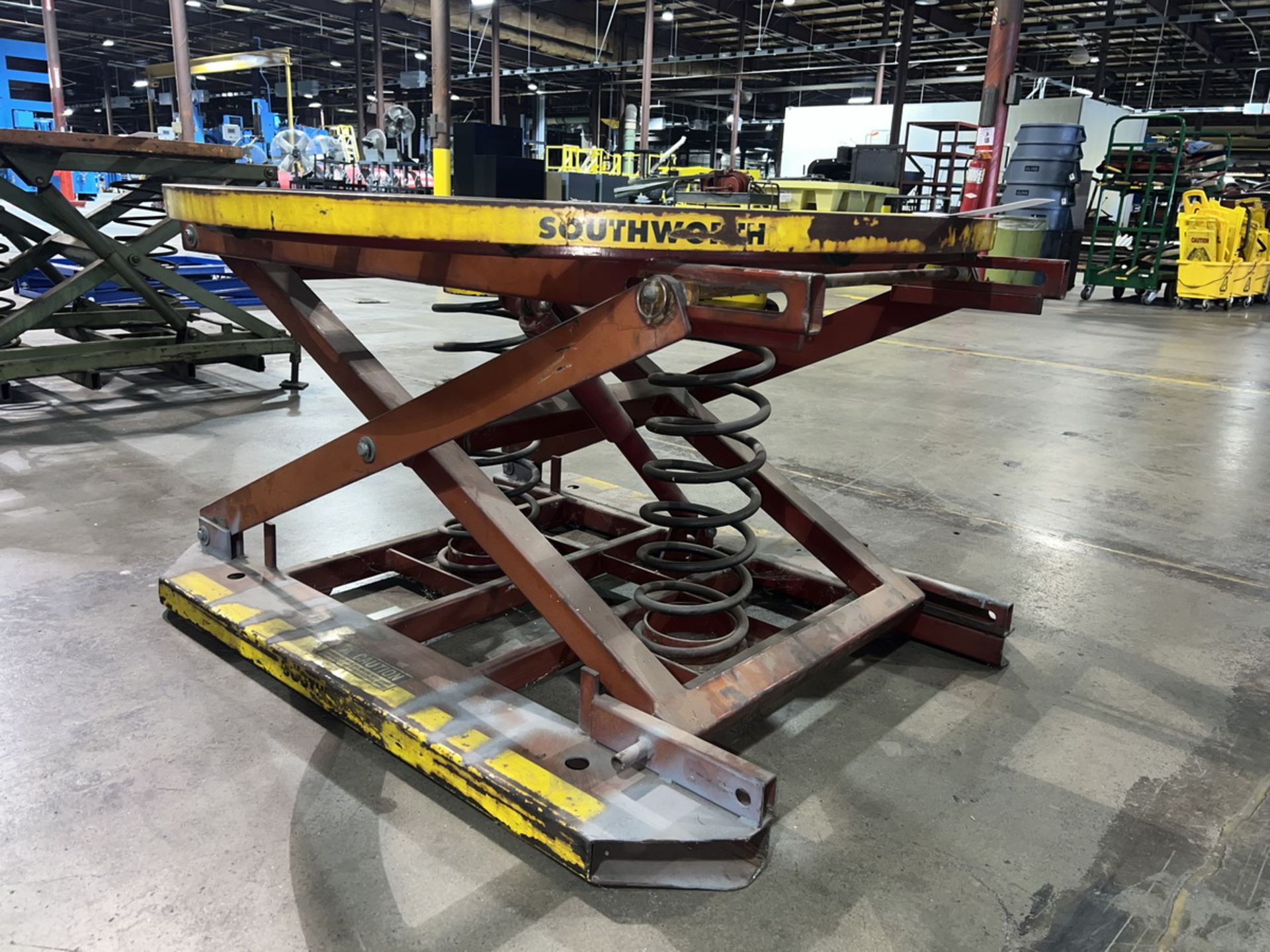 Southworth 44" Spring Loaded Rotary Lift Table - Image 2 of 3
