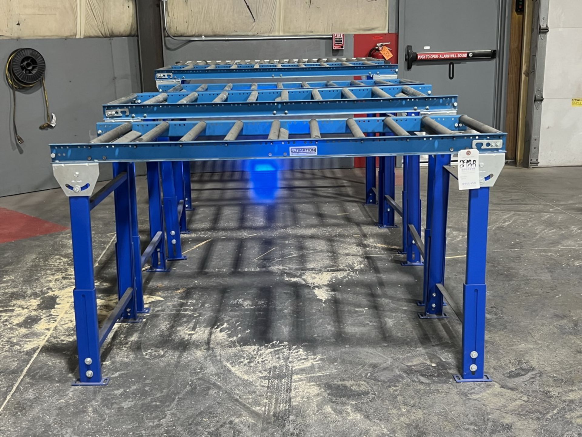 (5) 5'x22" Roller Conveyor Sections
