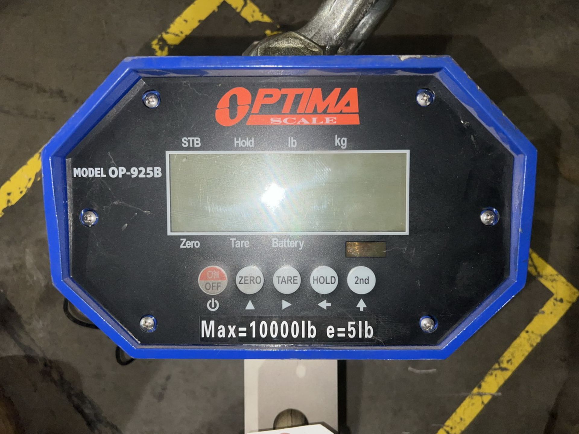 Optima OP-925B 10,000Lb x 5LB Digital Crane Scale - Image 4 of 5