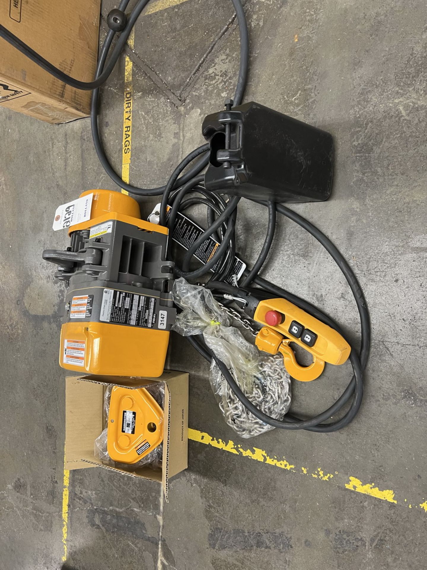 Harrington 1/4-Ton Electric Chain Hoist