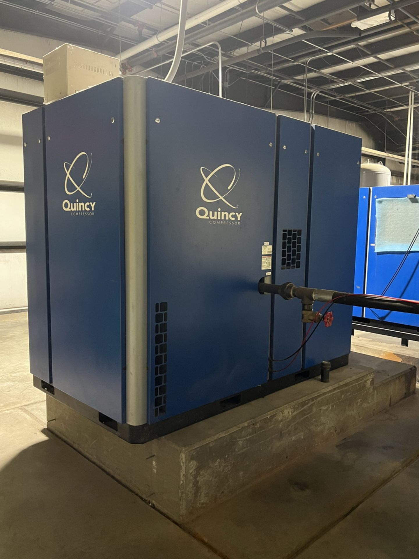 2015 Quincy Compressor QGV-100 100HP Rotary Screw Air Compressor - Image 4 of 11