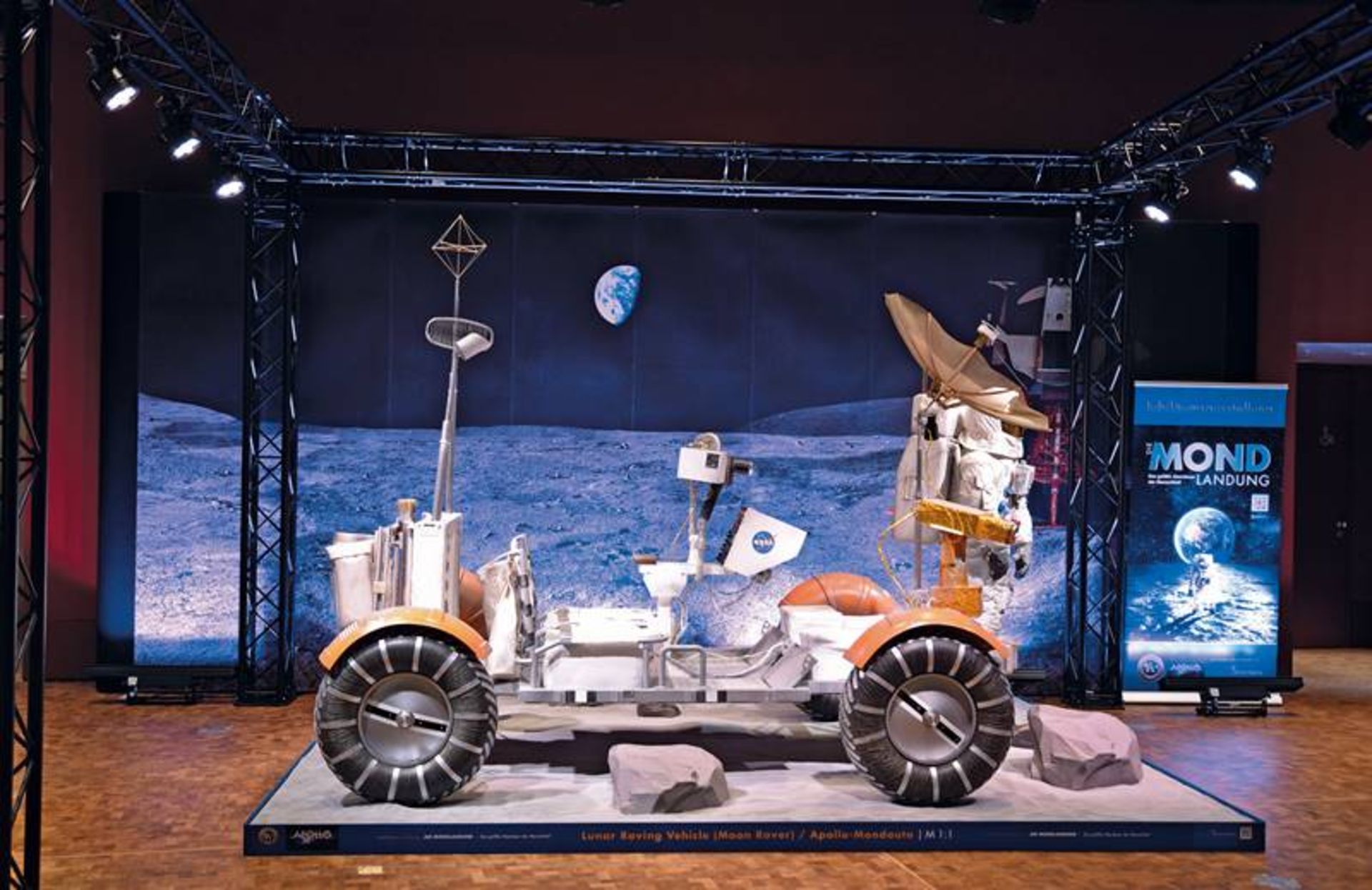 Luna Rover Model