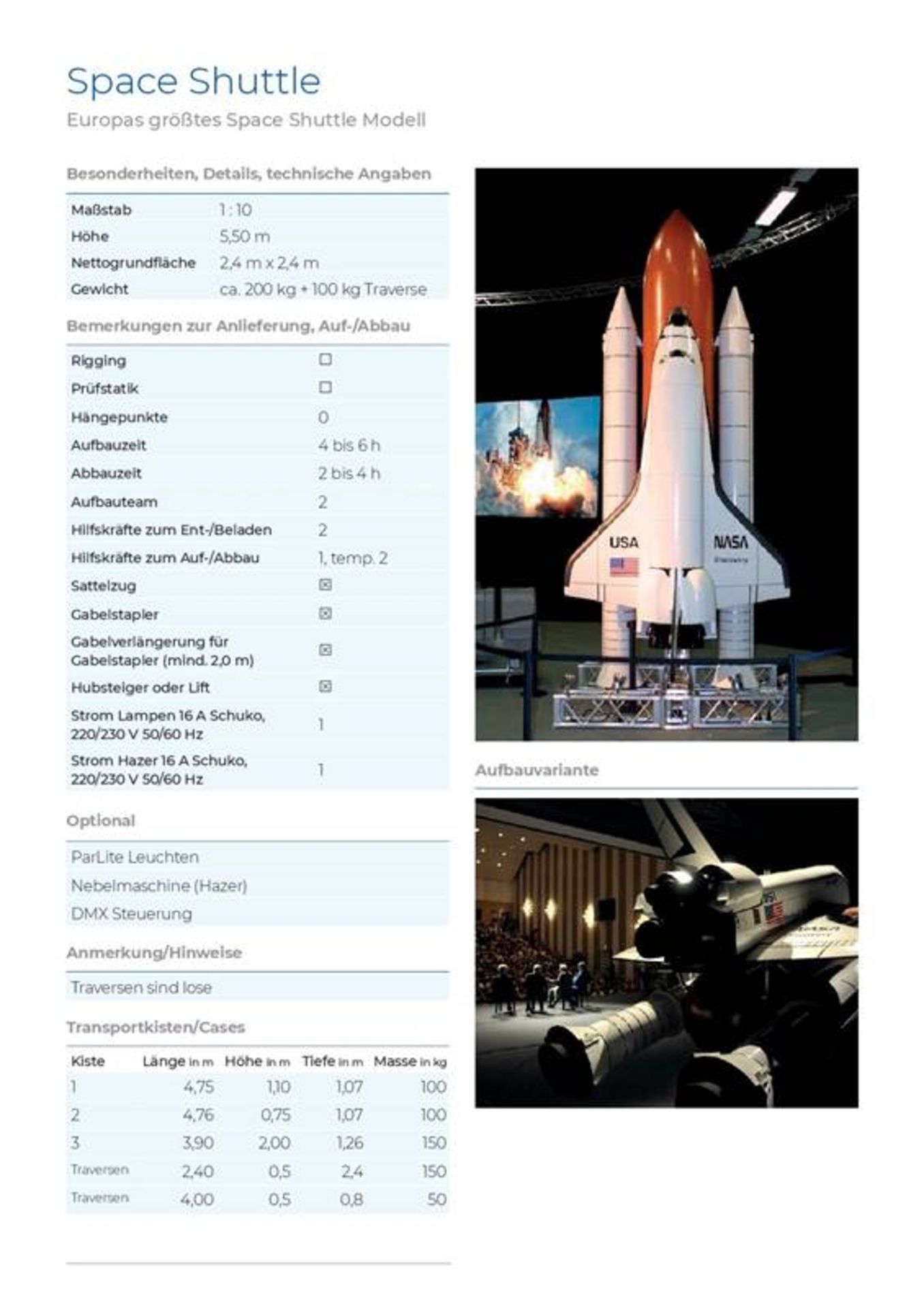 Space Shuttle Model - Bild 4 aus 59