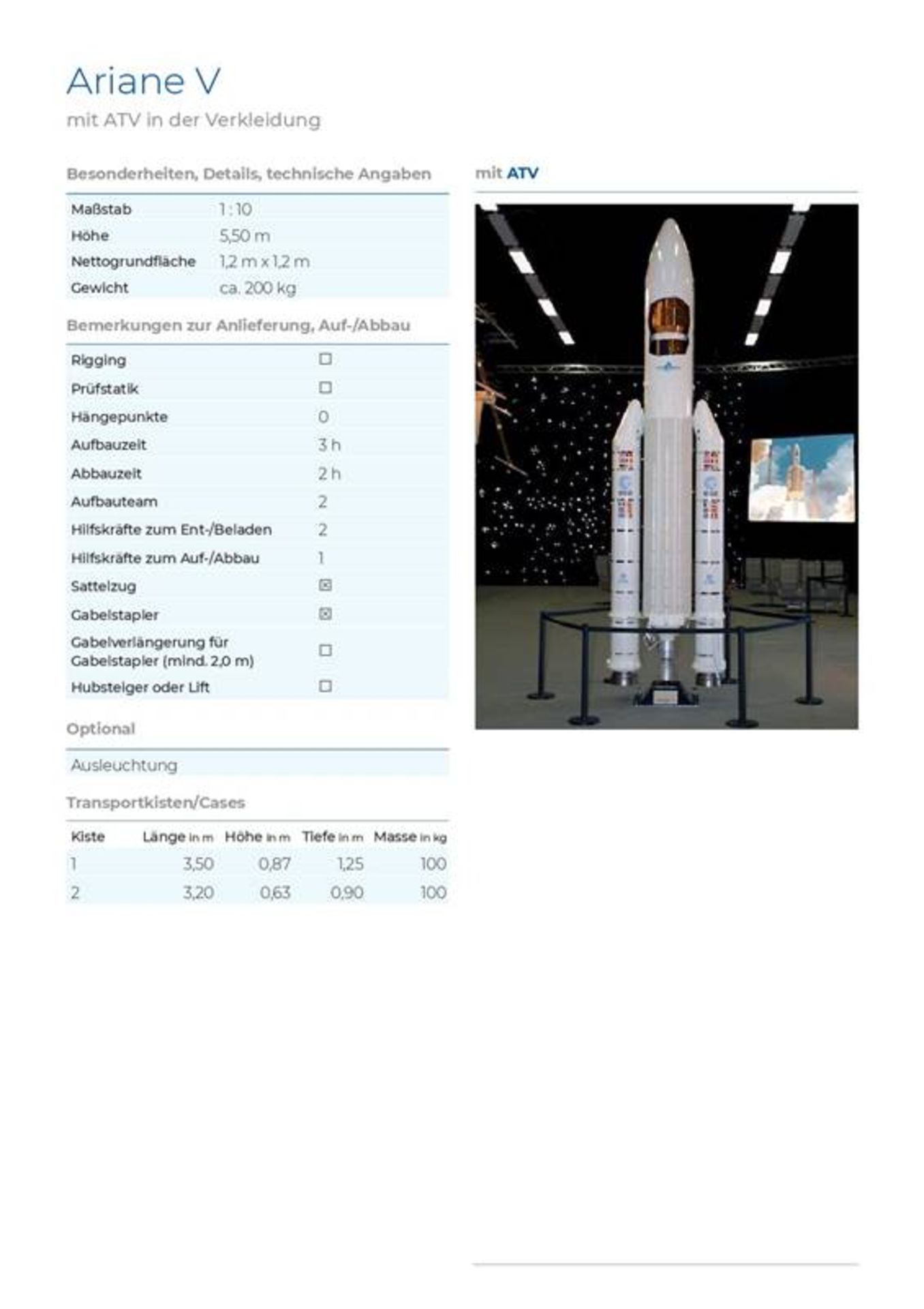 Ariane V Model - Bild 2 aus 28