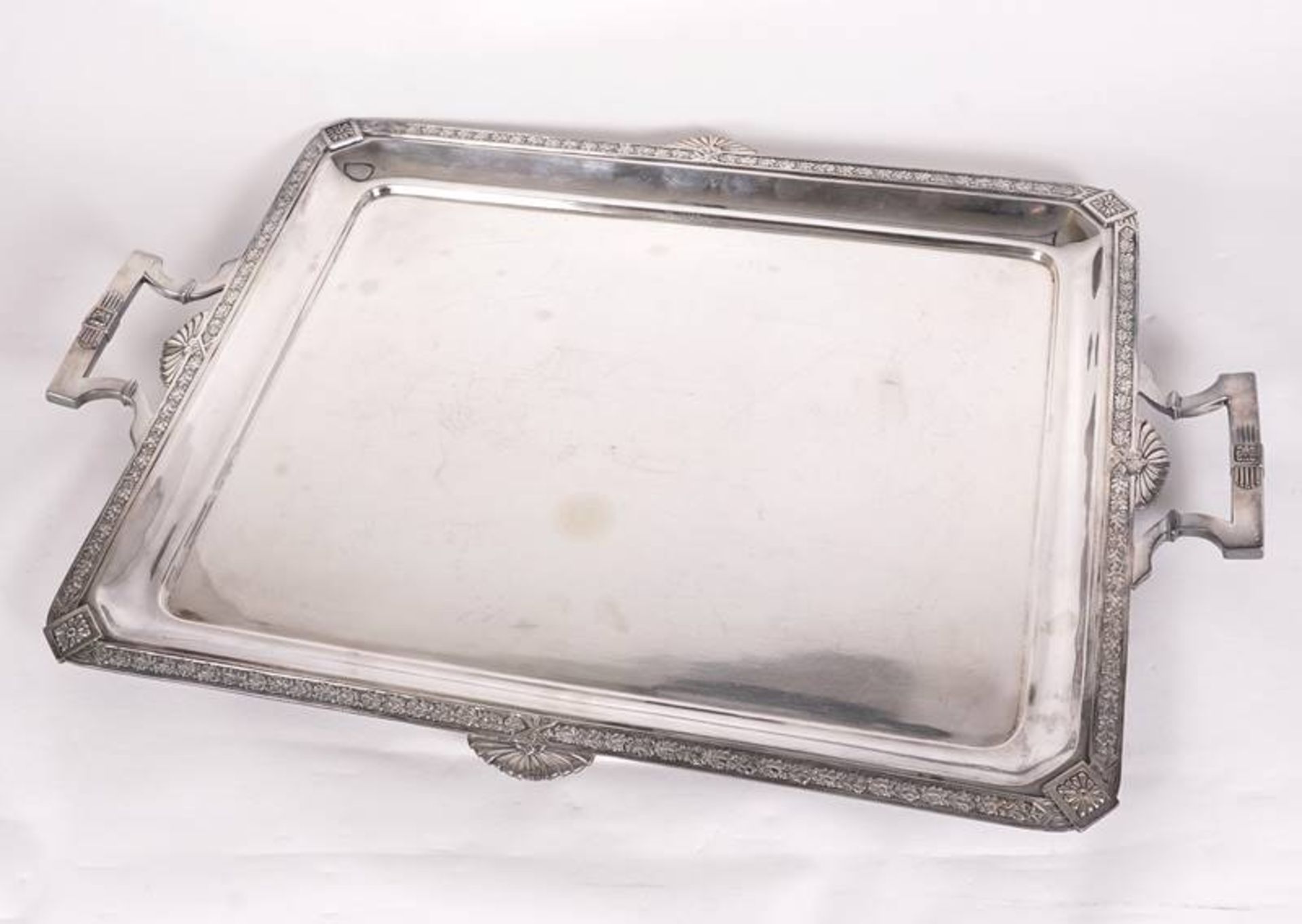 Silver tray