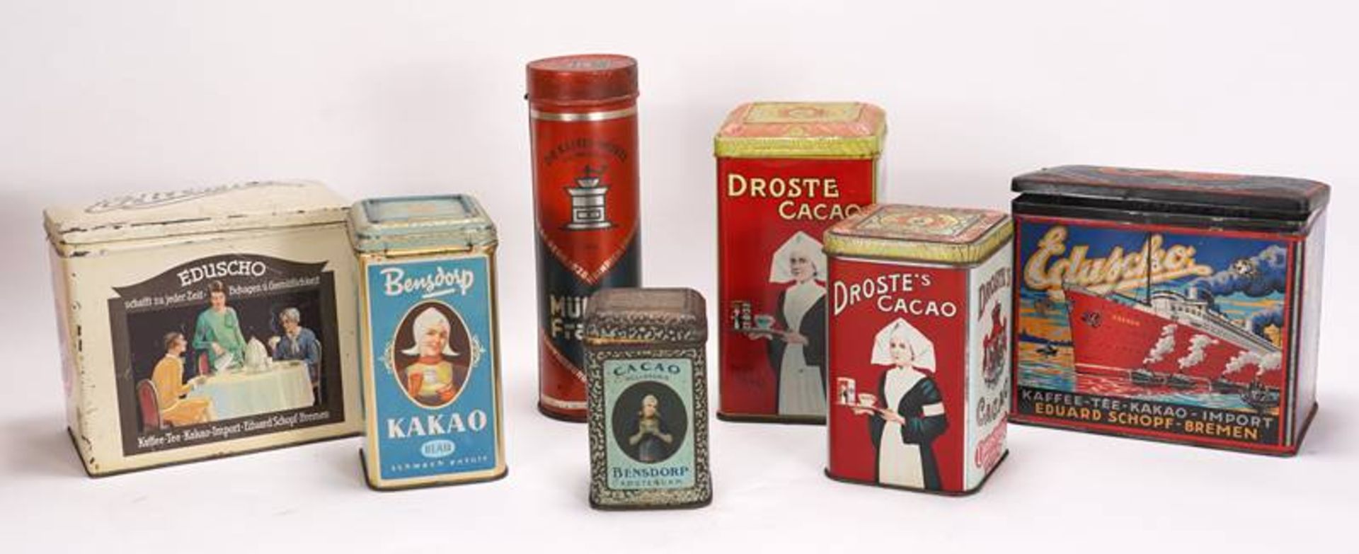 Convolute tin cans - Image 3 of 3