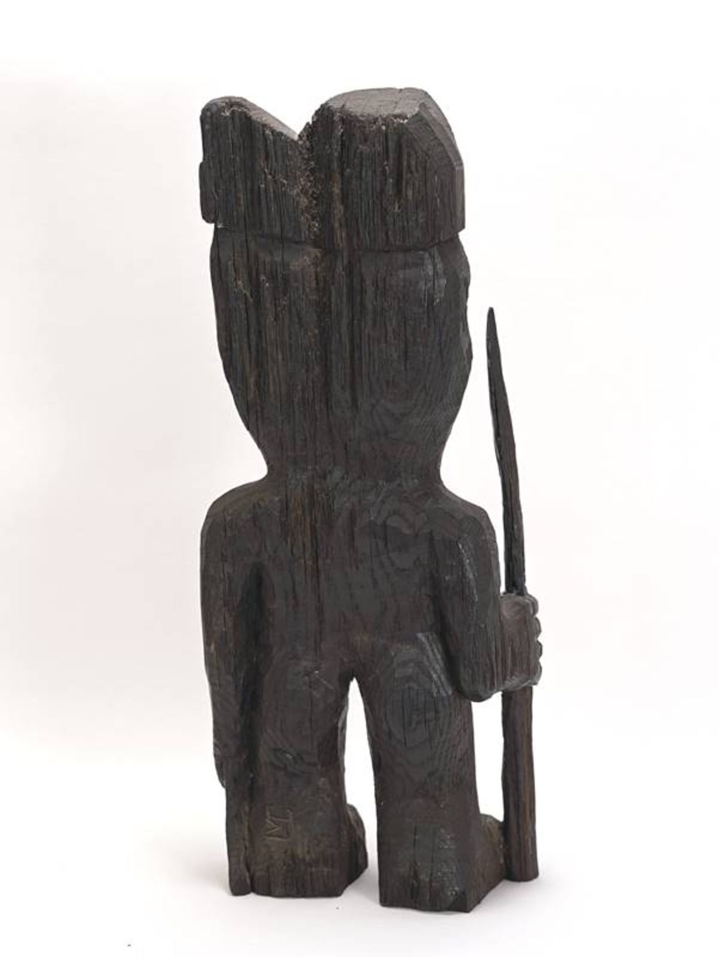 Wooden figure - Image 2 of 4